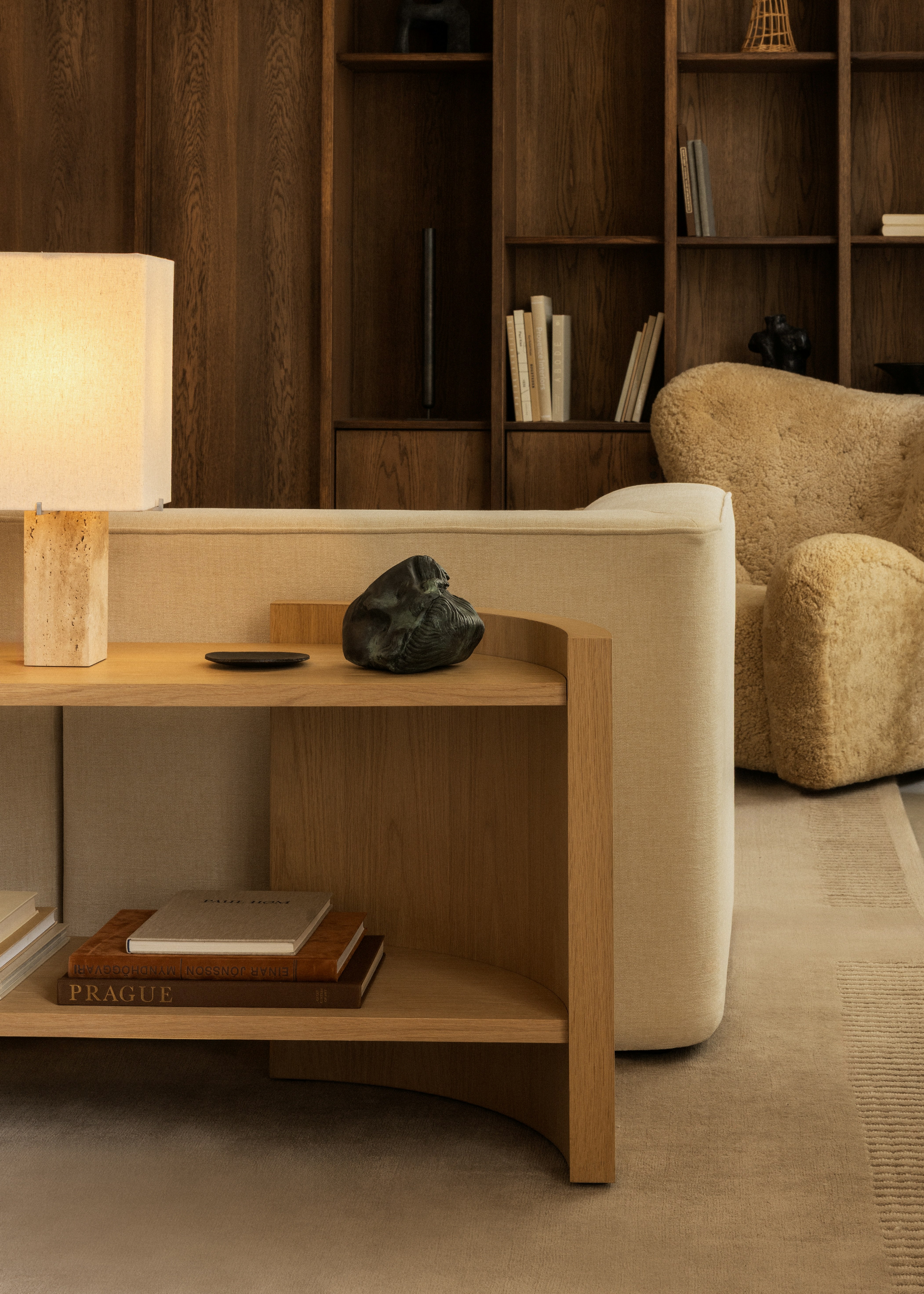 Crescent Shelving