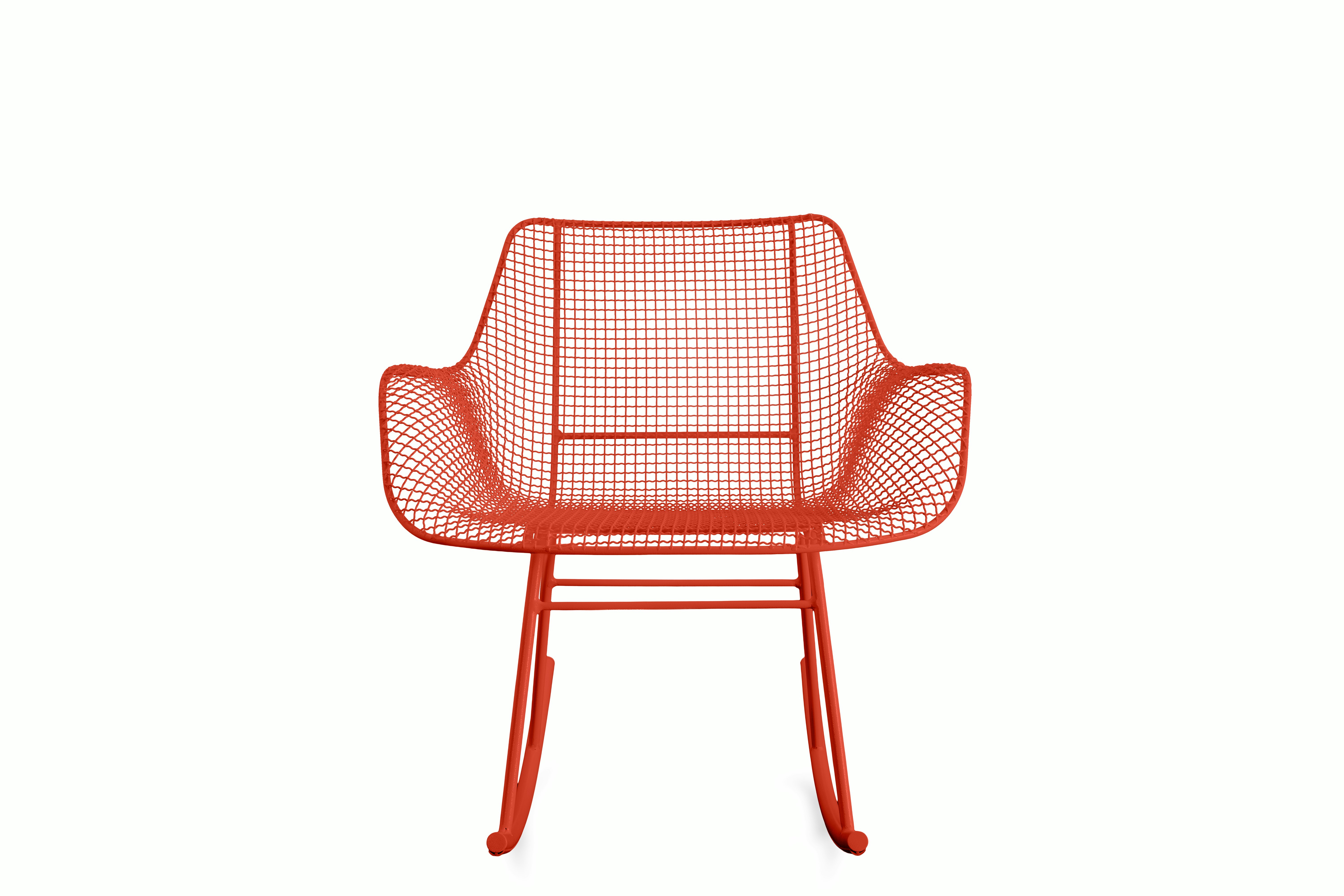 Sculptura Rocker - red orange