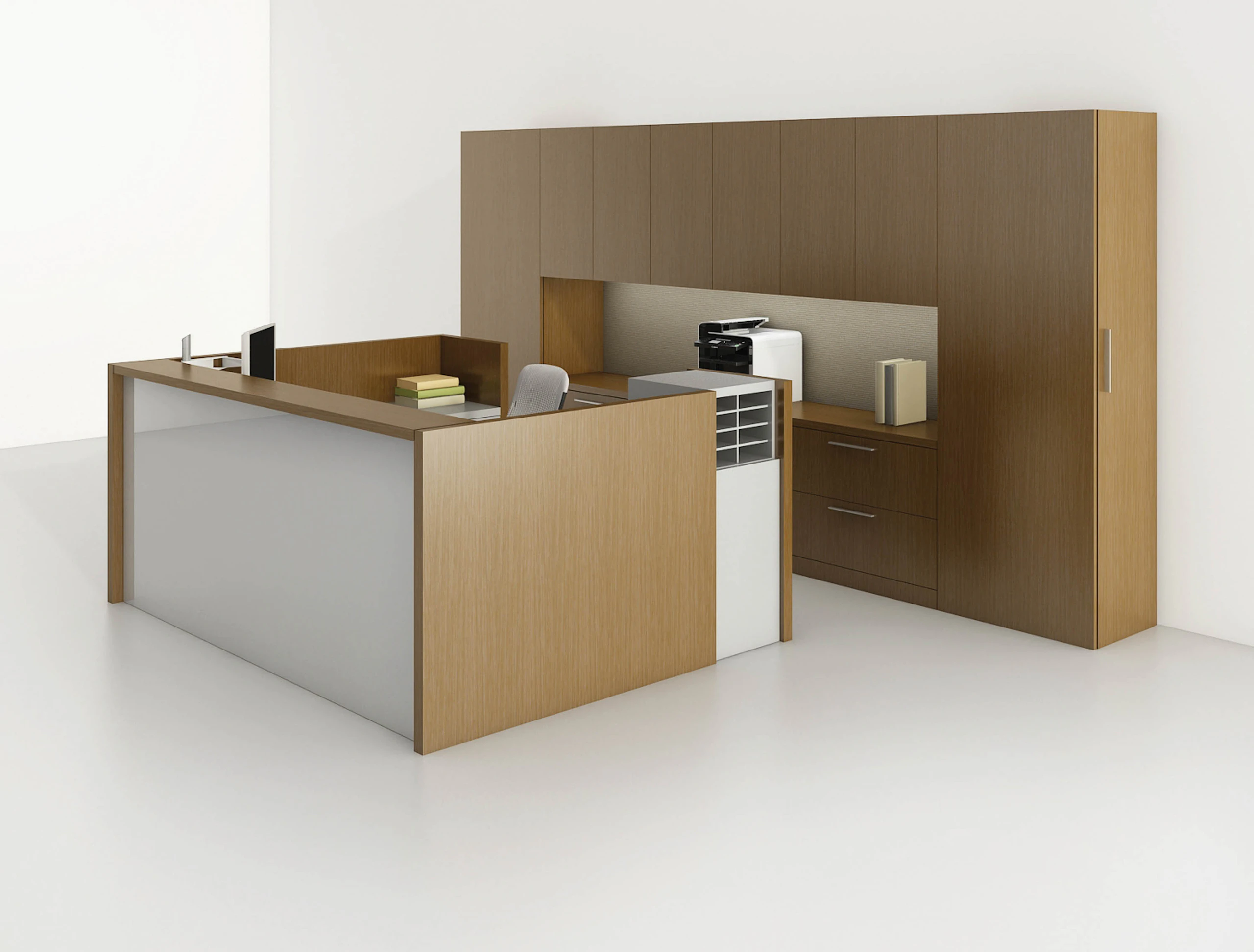 Knoll Reff Profiles Administration Station with Workwall