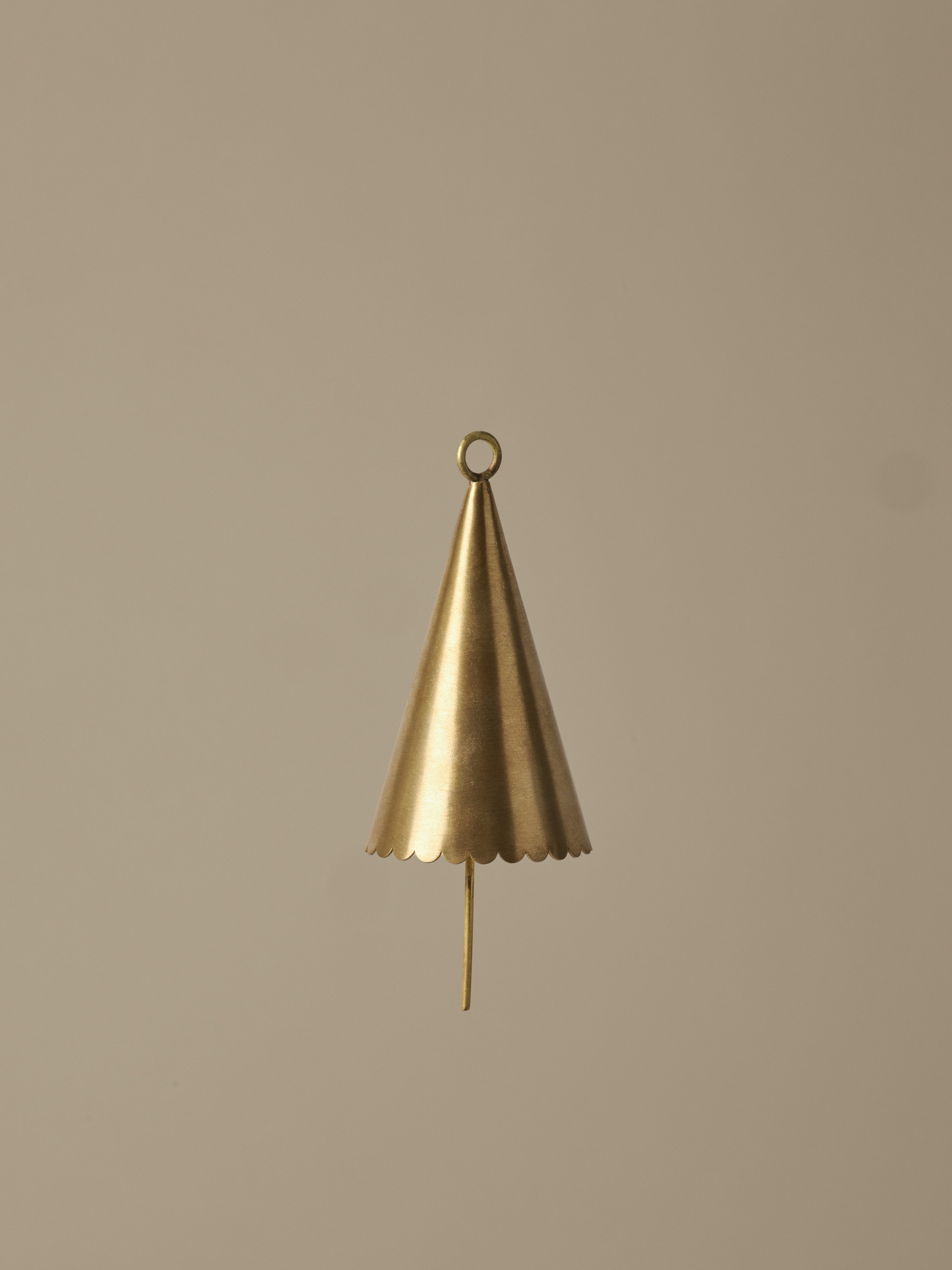 Cone Bell Ornaments - Set of 2
