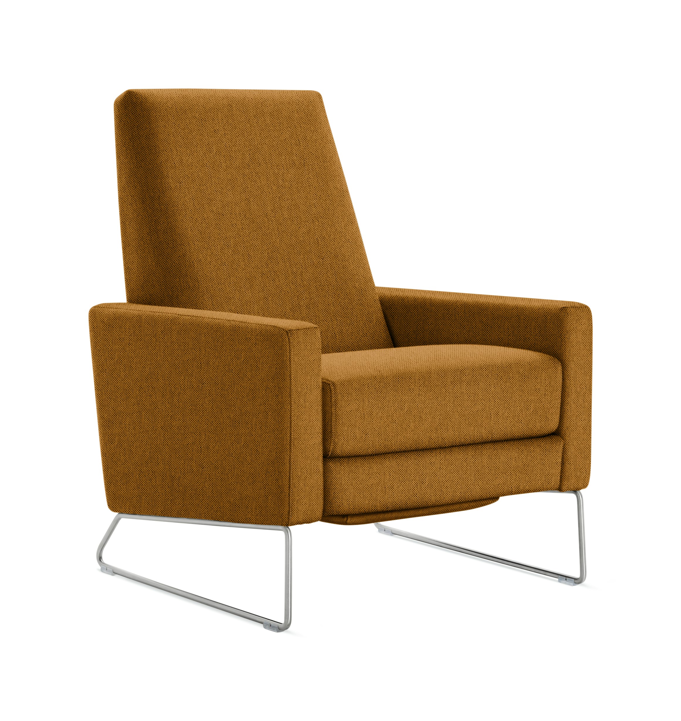 Flight Recliner 2.0 - Standard, Fabric, Mode, Nutmeg, Stainless Steel