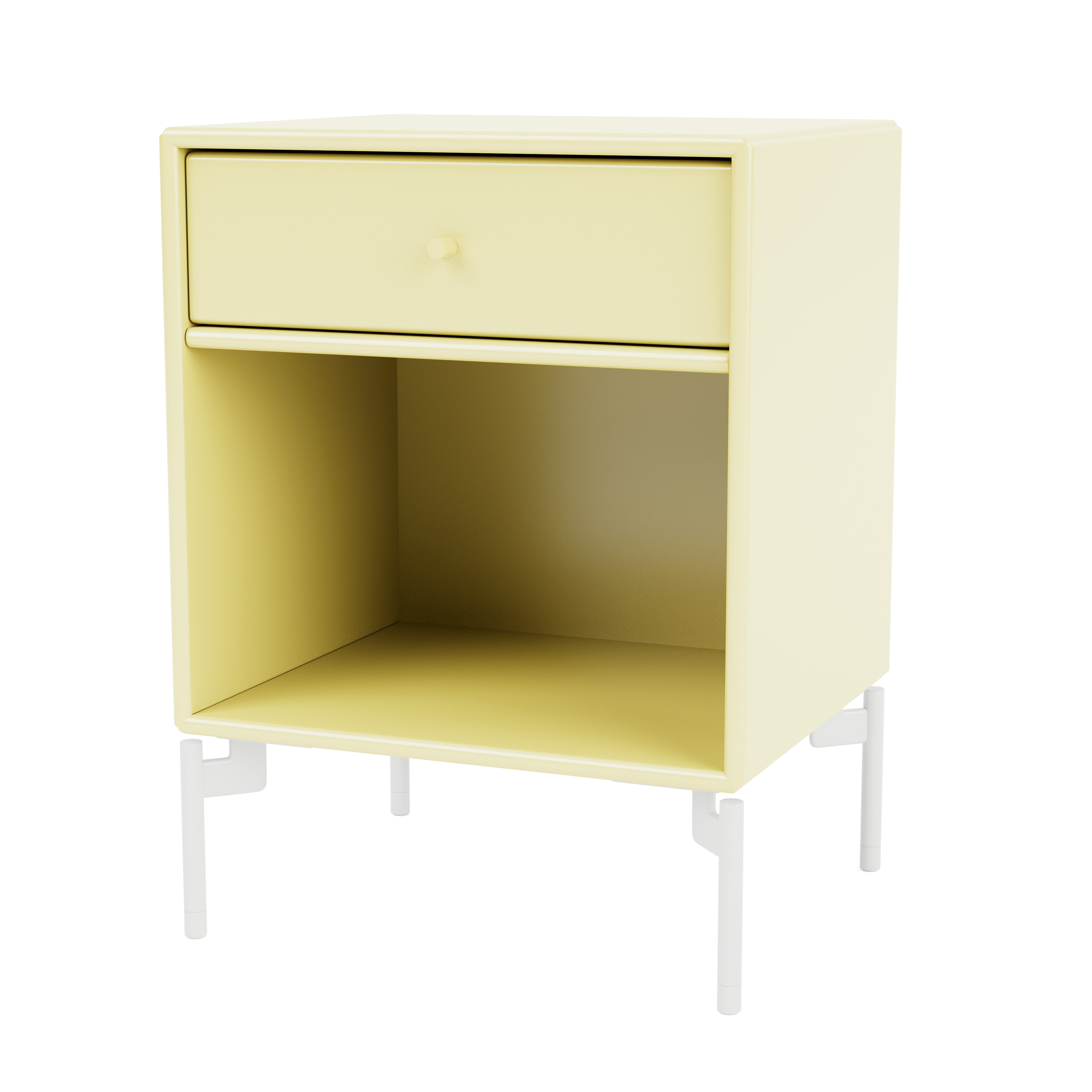 Dream Bedside Table - Camomile, Snow Legs