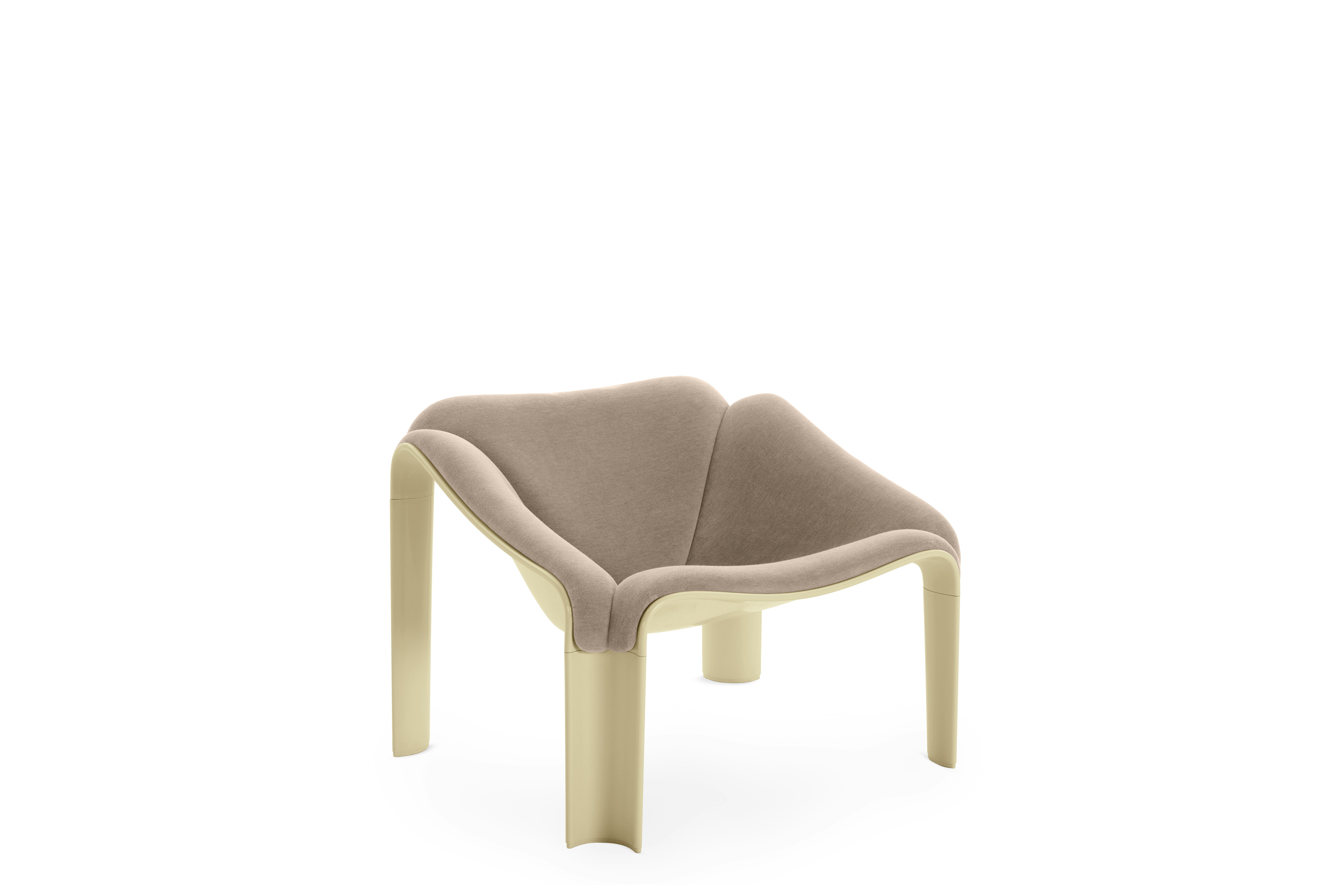 F300 Lounge Chair -  alpaca alto - daino,  pastel-green