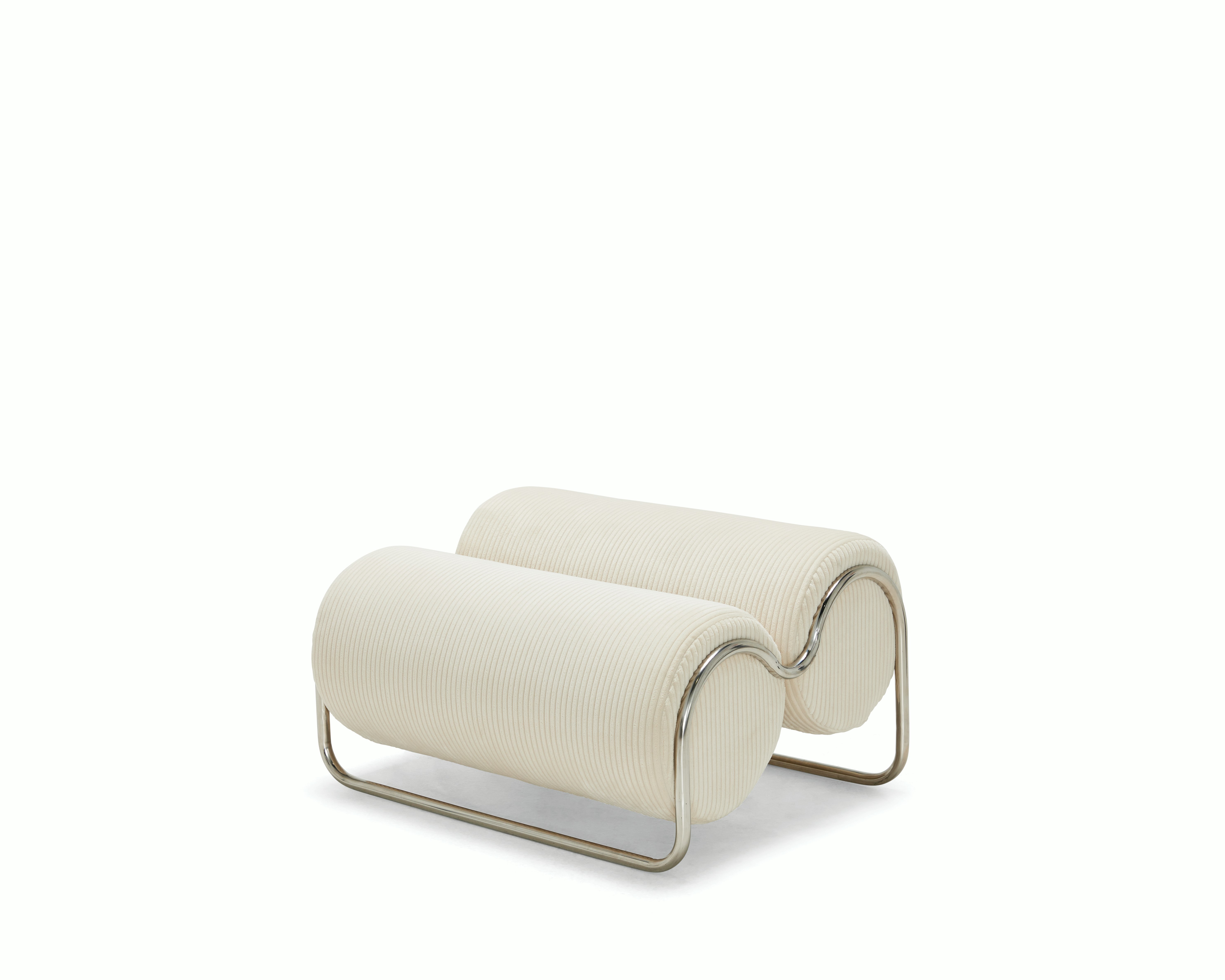 Chromeo Ottoman