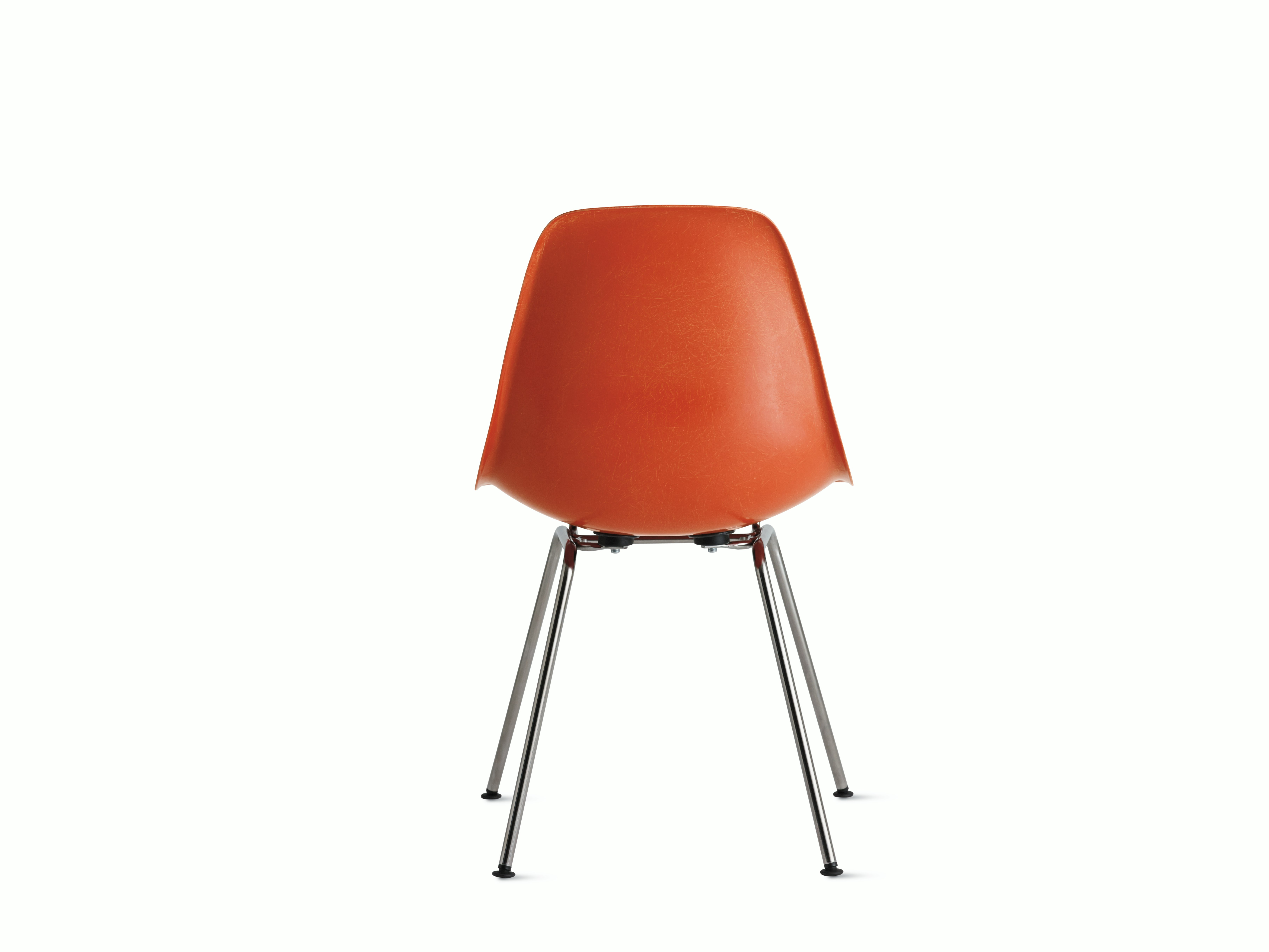 Eames Molded Fiberglass 4-Leg Side Chair (DFSX)