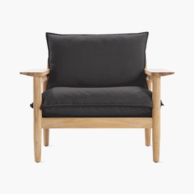 Terassi Lounge Chair - Heritage Char - NEW,  FSC Certified, FSC Certified Terassi Lounge Chair - Heritage Char - NEW,  FSC Certified, FSC Certified