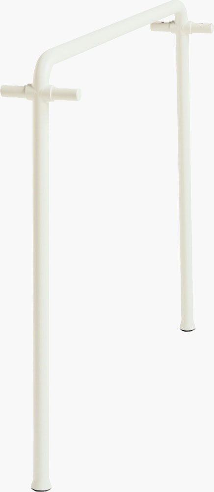 Palissade Table with Middle Leg - Middle Leg Only, White