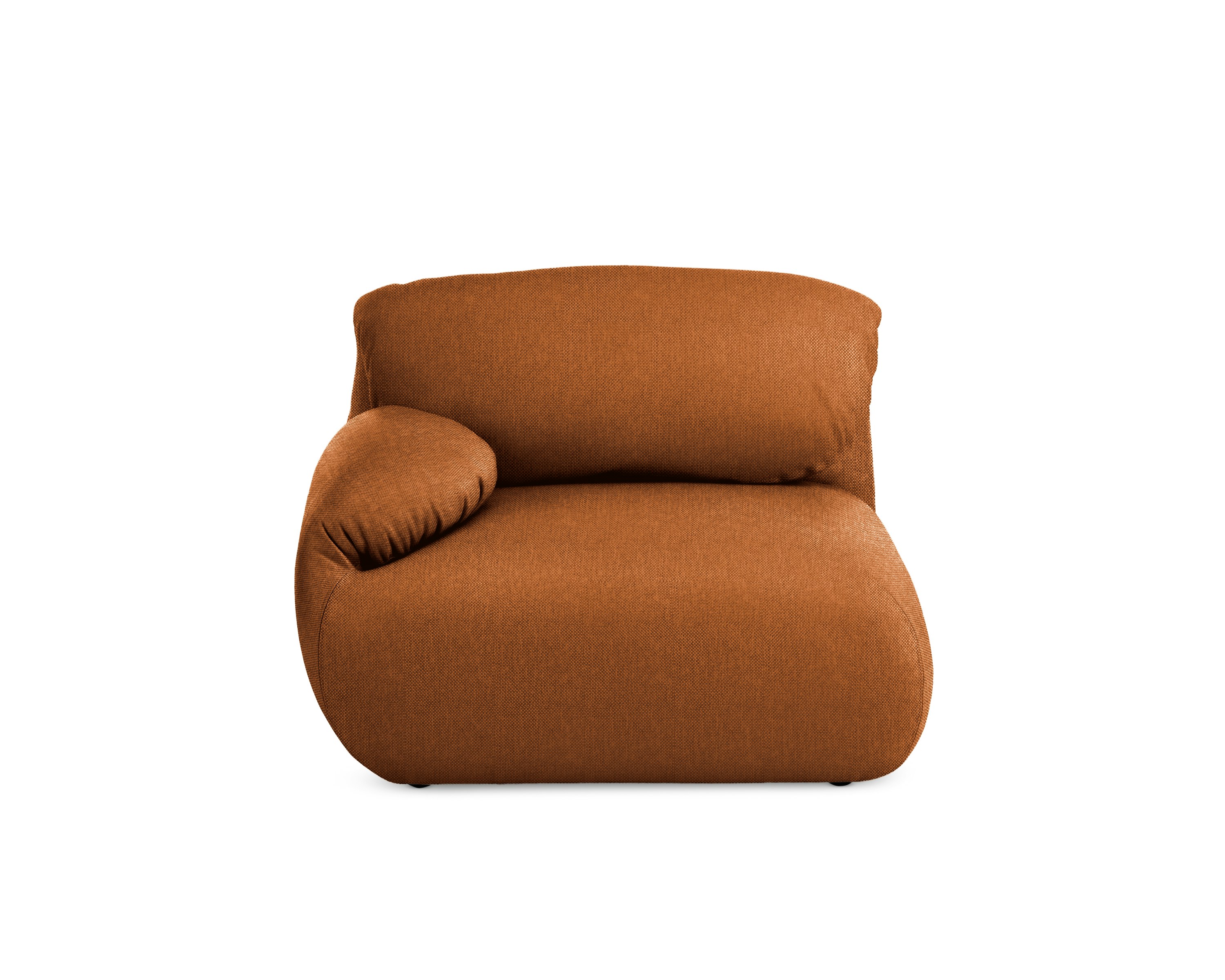 Luva Modular Single Seat One Arm - Left,  Mode,  Rust