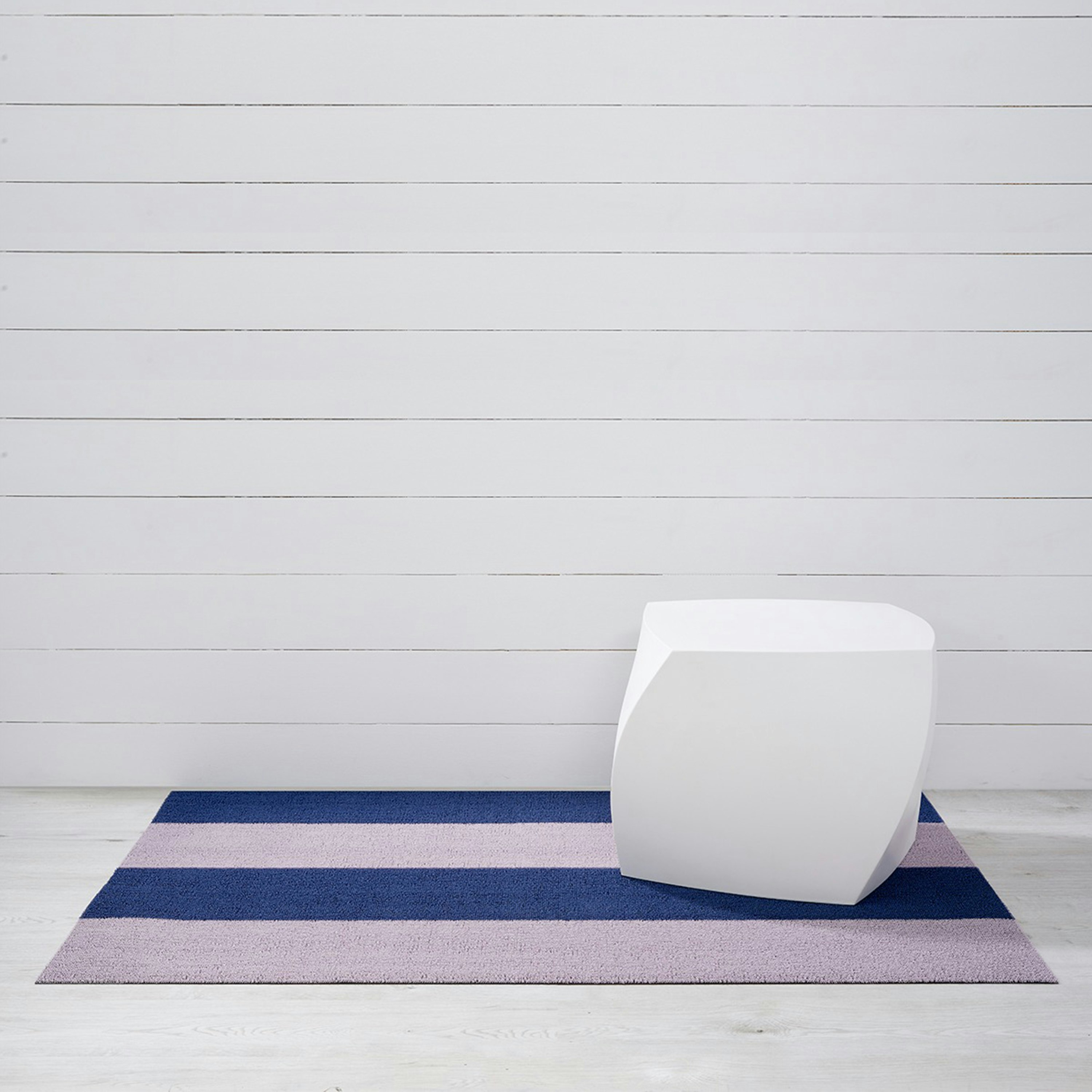 Duo Stripe Shag Mat