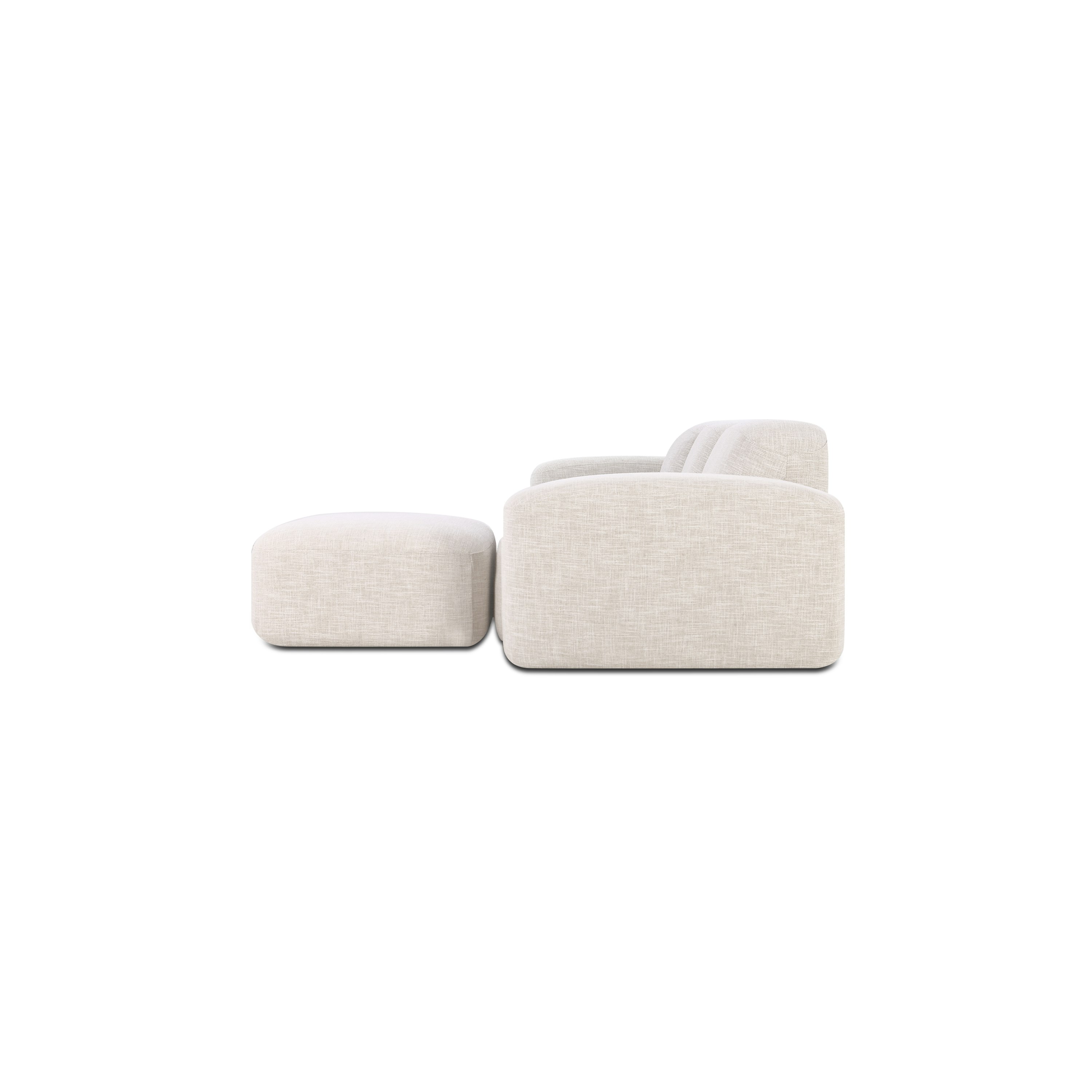 Muse Sofa - 3 Seater, Byron, Oyster