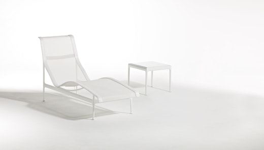 Richard Schultz 1966 Collection Patio Outdoor Furniture Contour Chaise Side Table