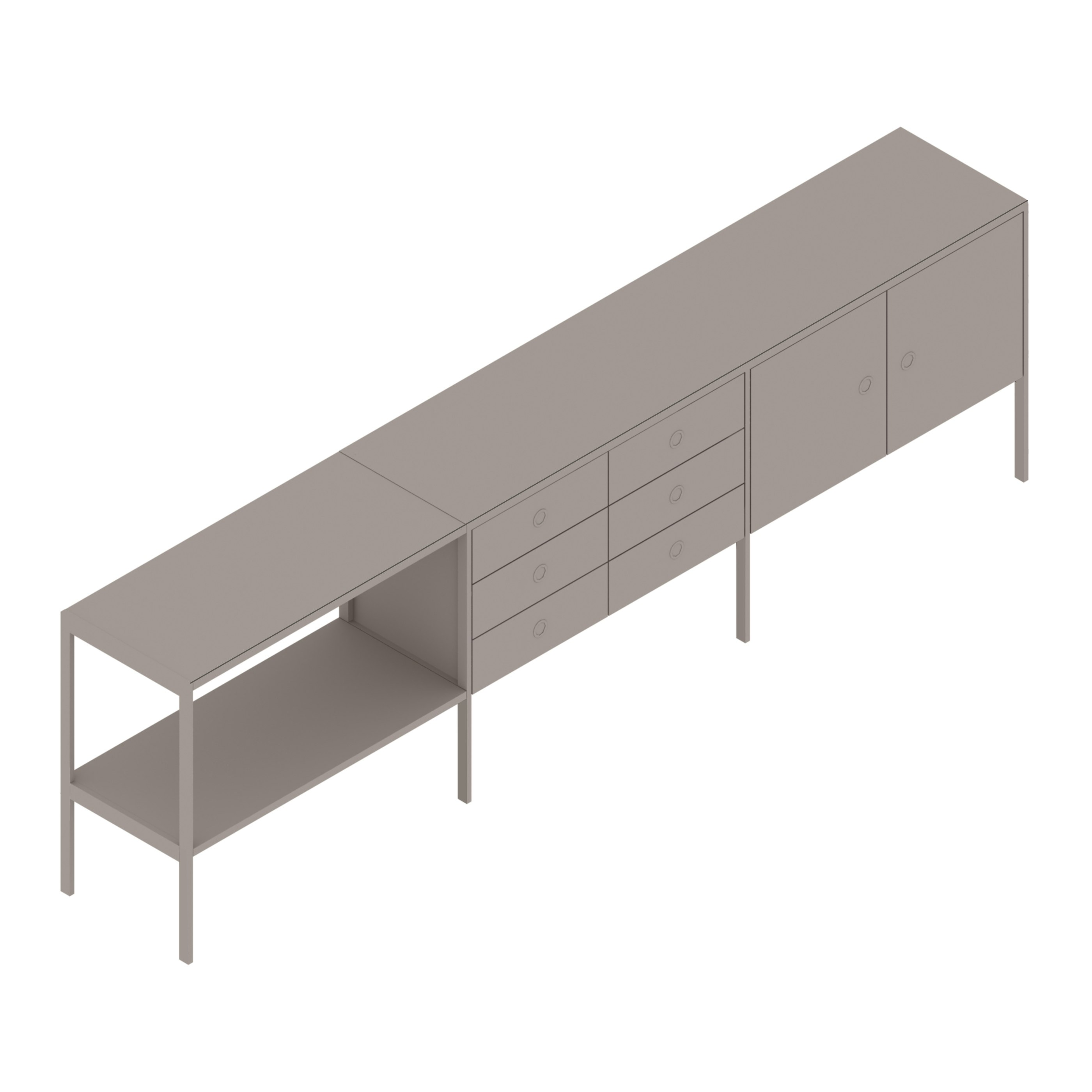 A generic rendering - H Frame Storage | 3 Units Wide