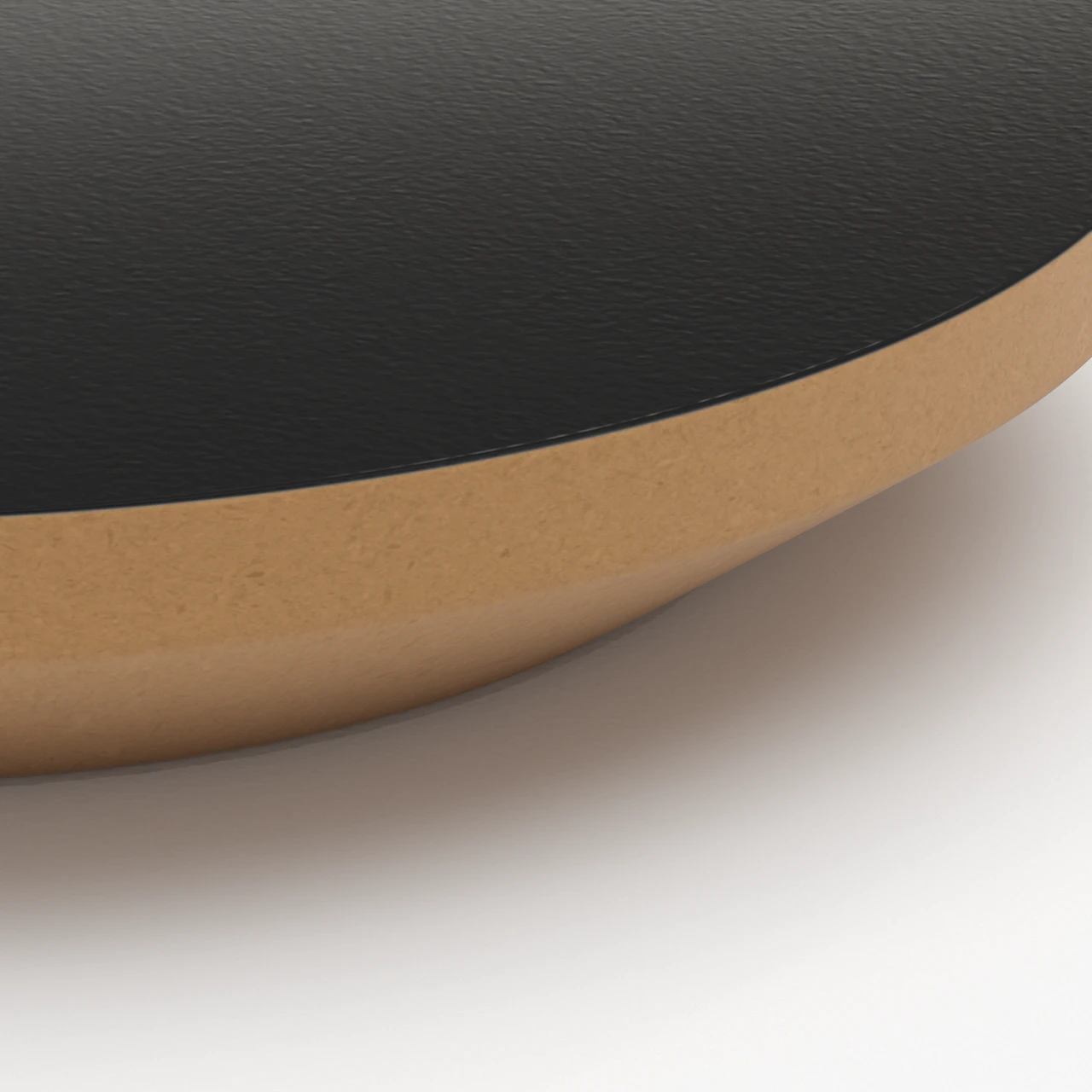 Black with Chamfer Edge