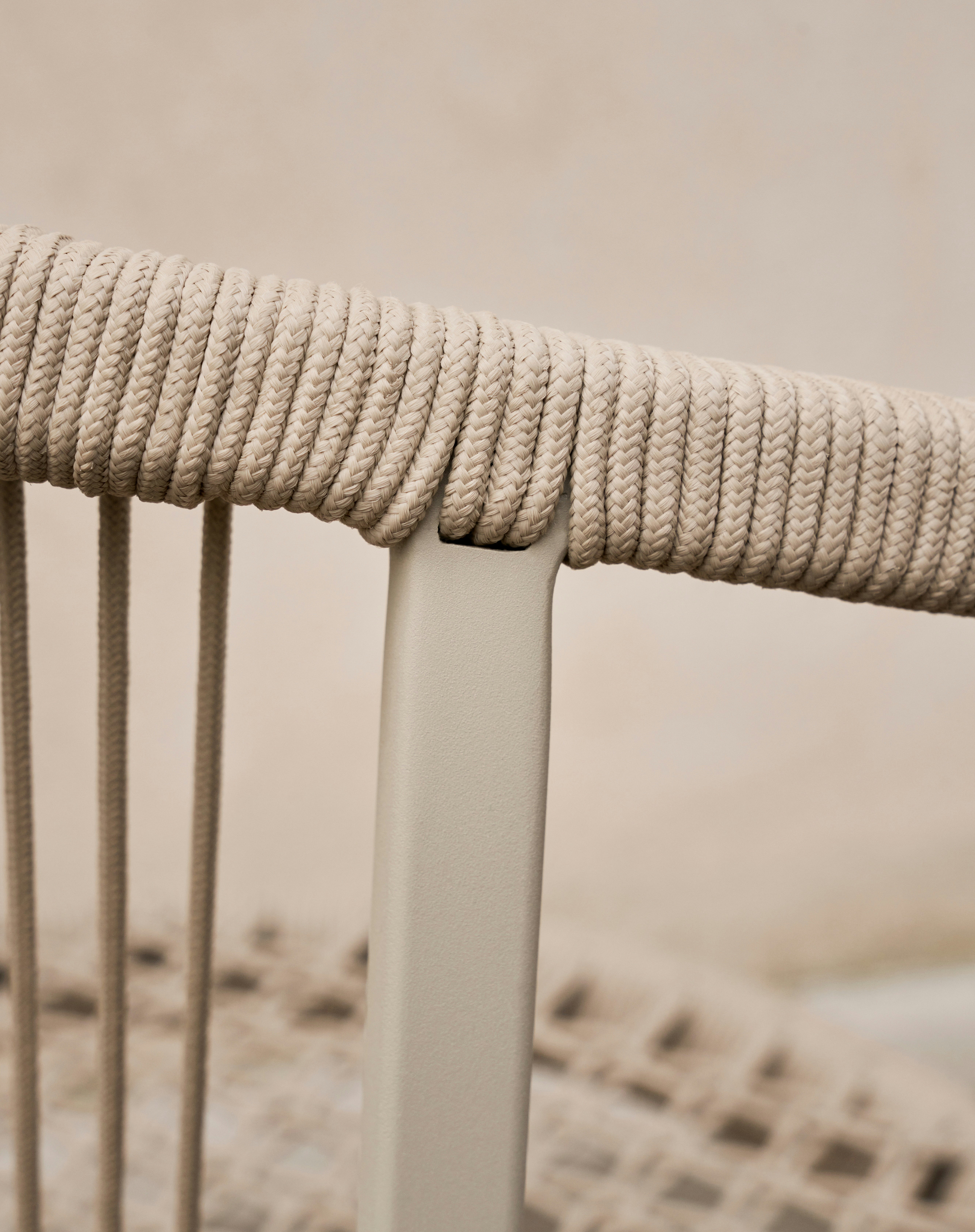 An environmental shot of the Vipp712 Lagrasse Lounge Chair.