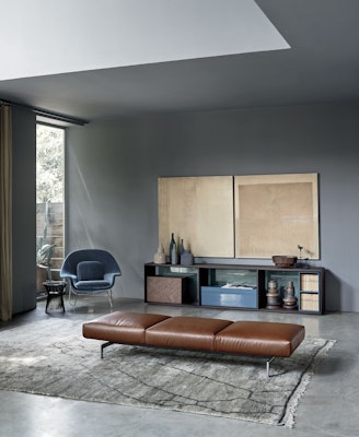avio three seat bench piero lissoni