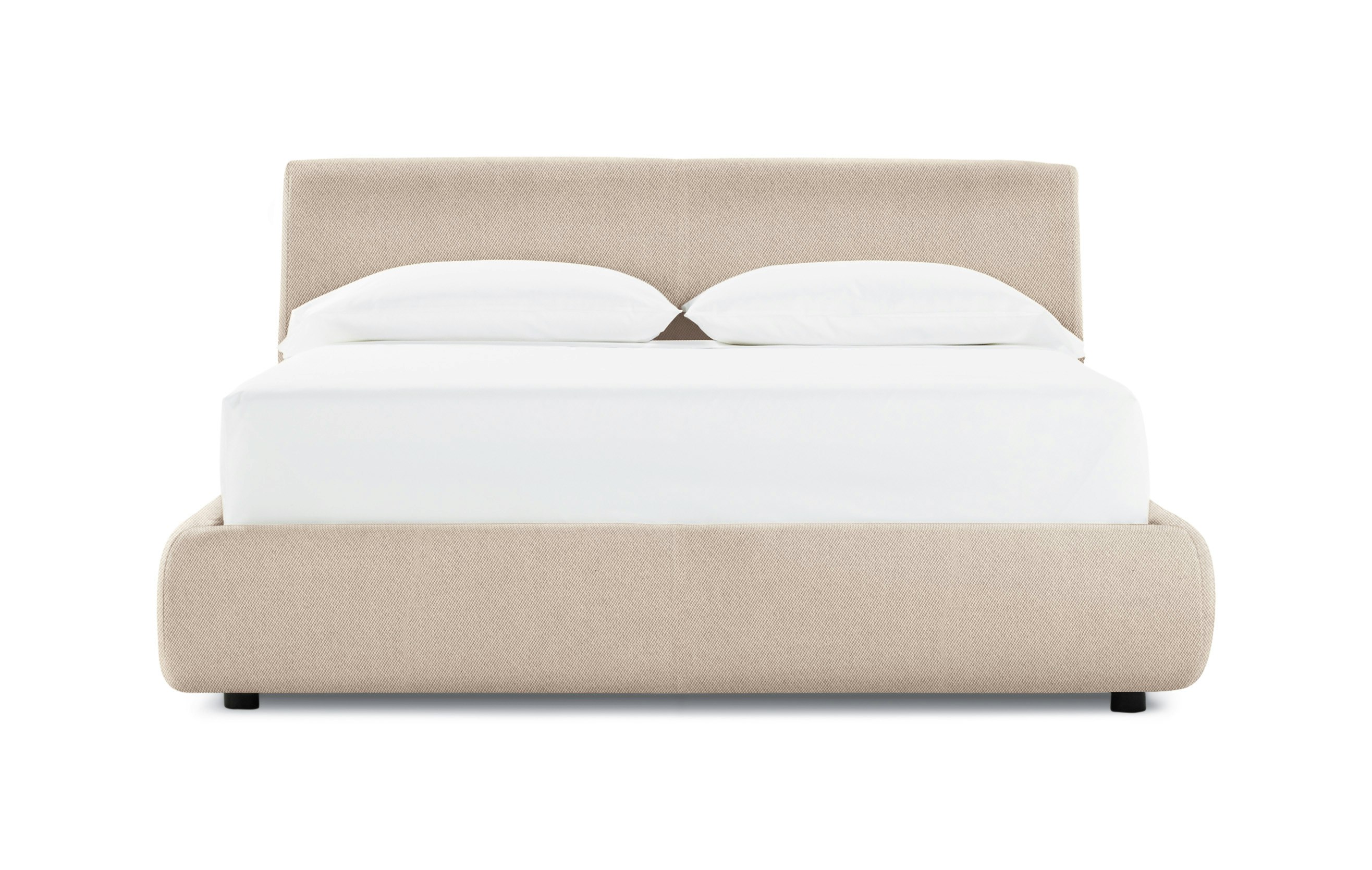 Nest Storage Bed, Queen - Cotton Twill, Sand
