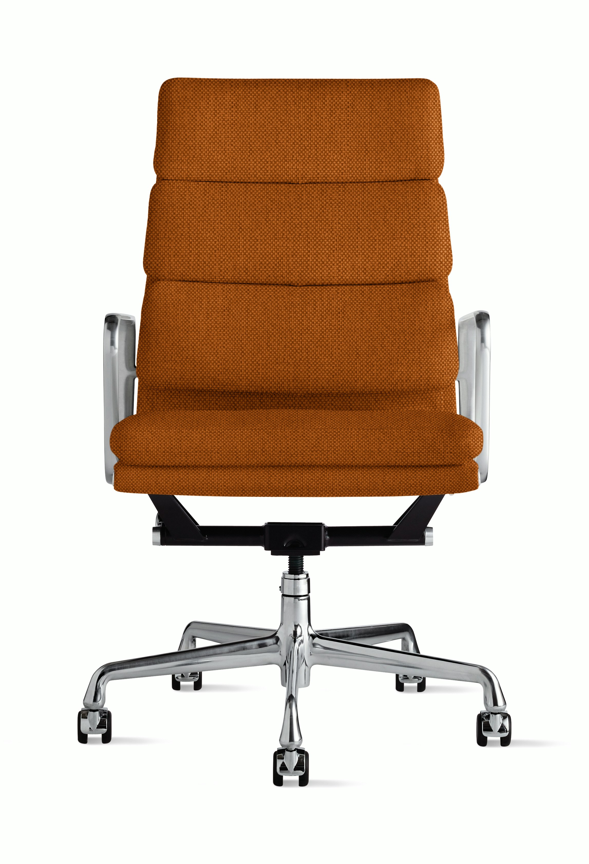 Eames Soft Pad Exec - Stnd,  Mnl Lift,  Mode Rust,  MD