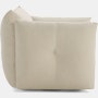 Perron Pillo Lounge Chair - Swivel or Fixed,  Haven,  Ivory