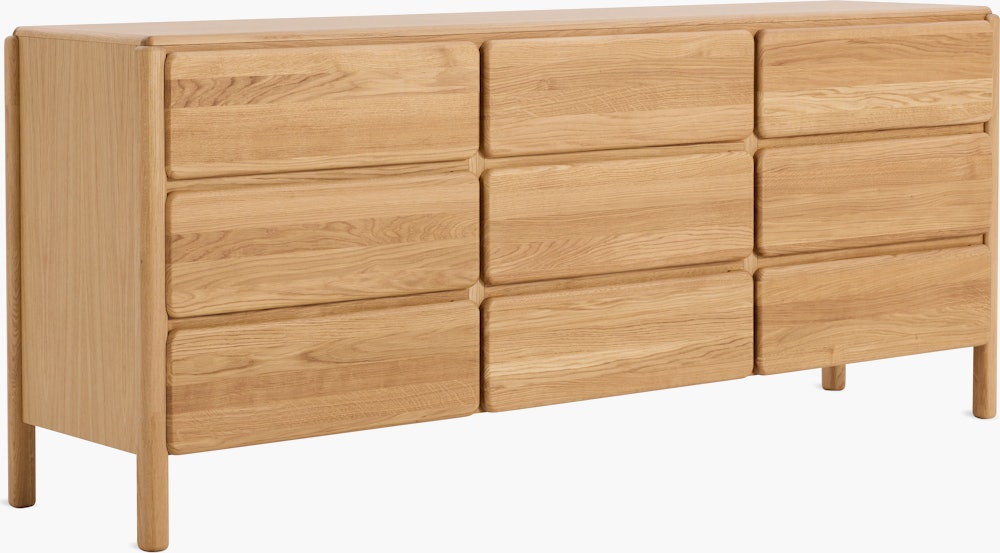 Sumu Dresser - Oak 9 Drawer Dresser
