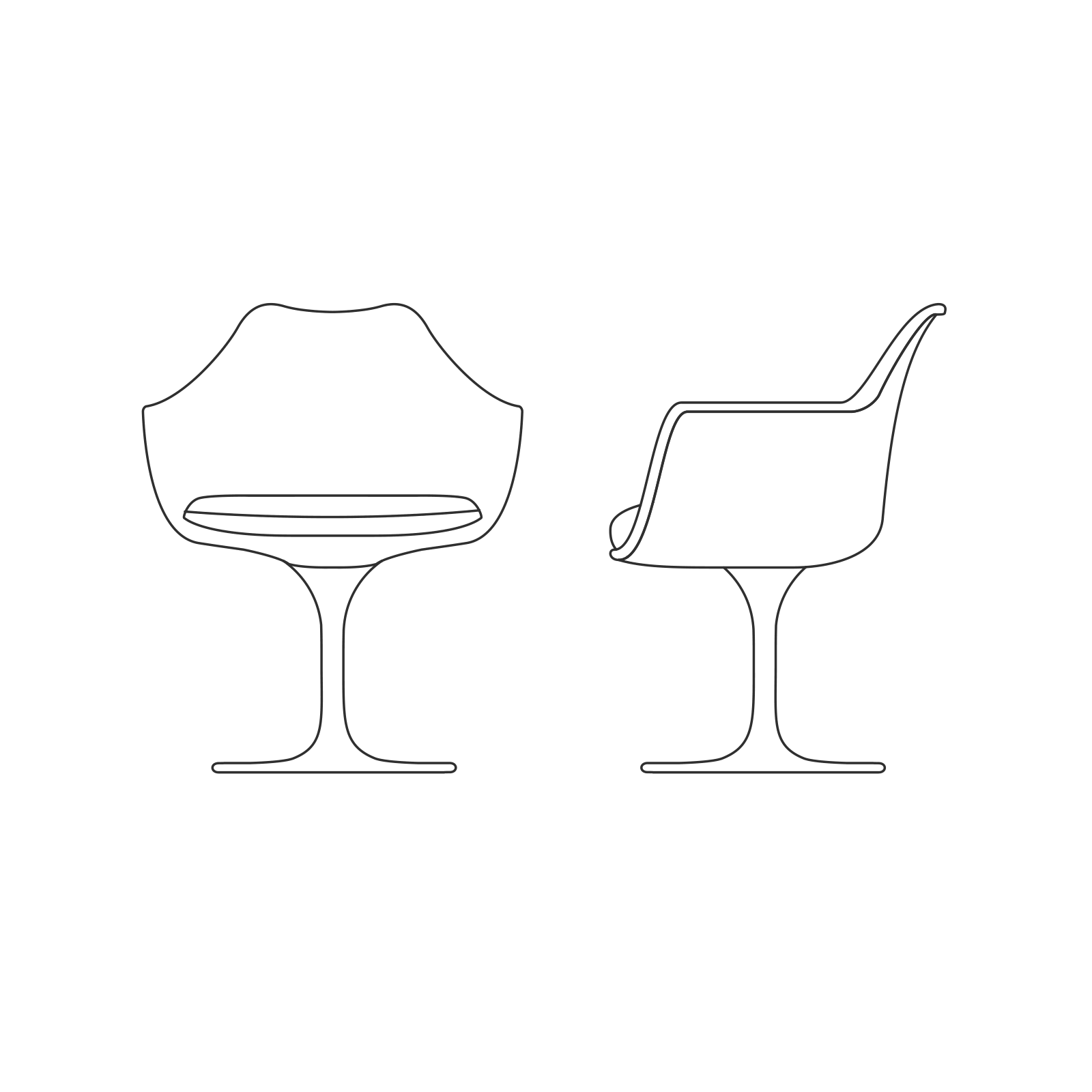 Saarinen Tulip Armchair