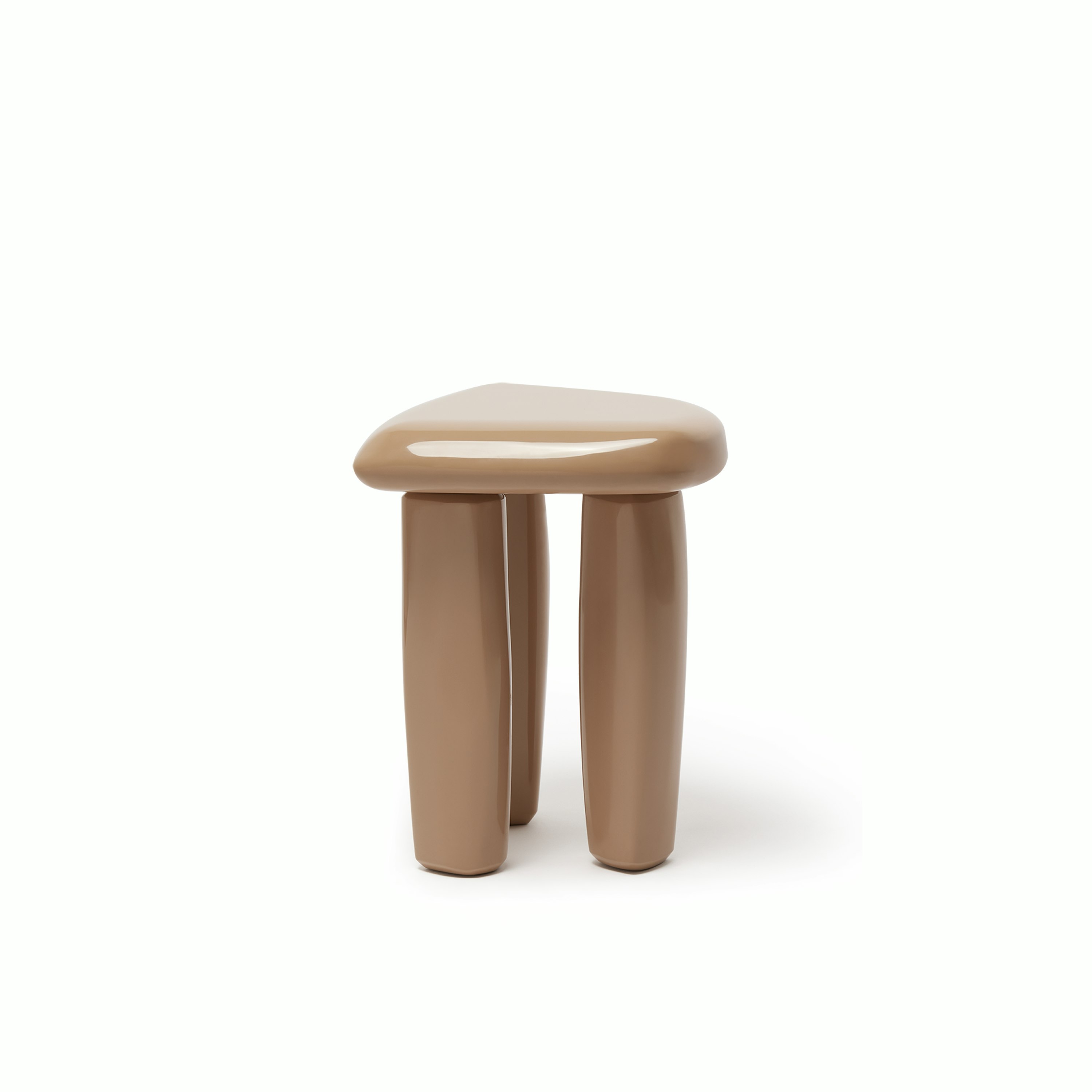 Isola Side Table - High Gloss Frappe