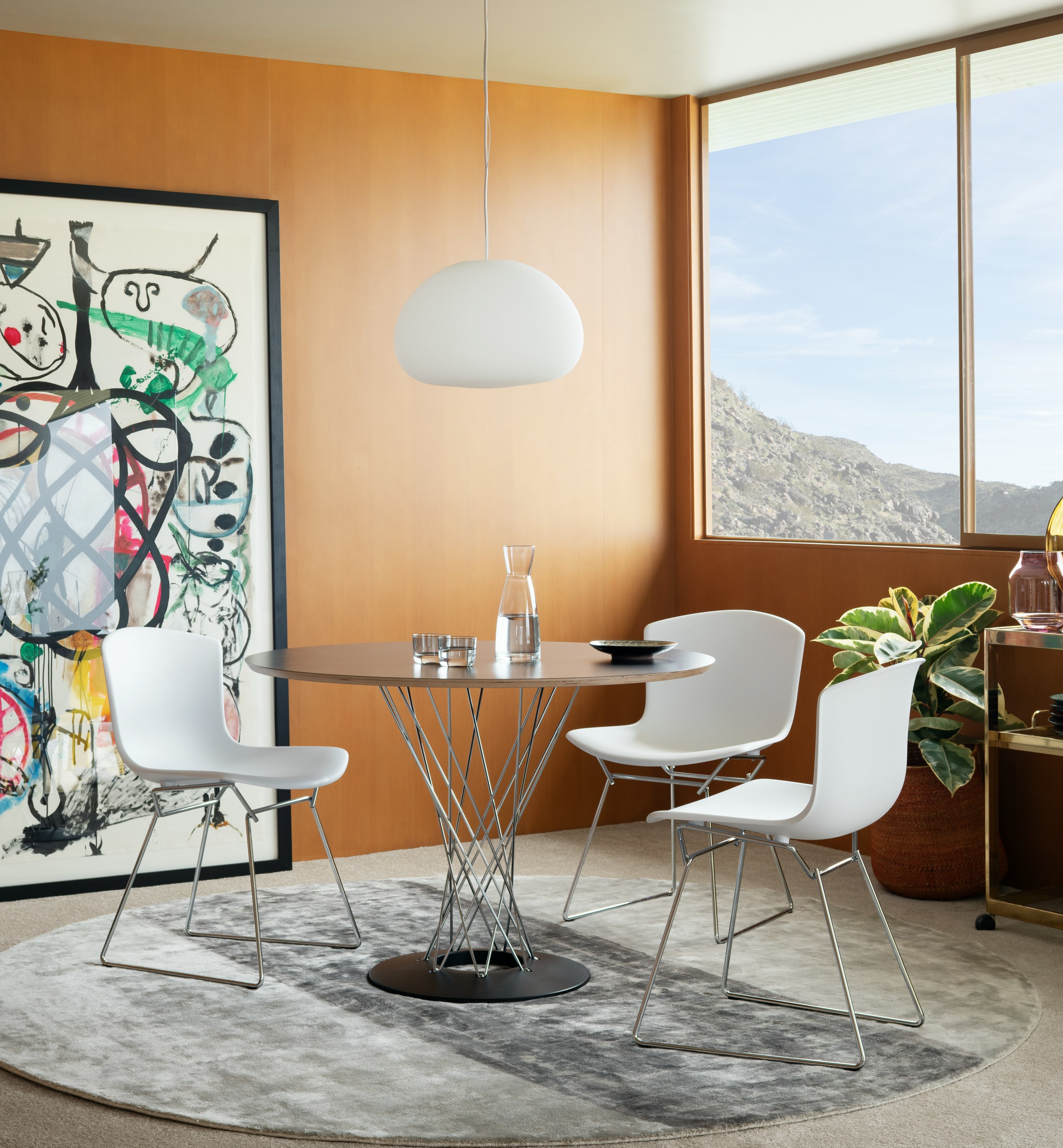 Bertoia Molded Shell Side Chair