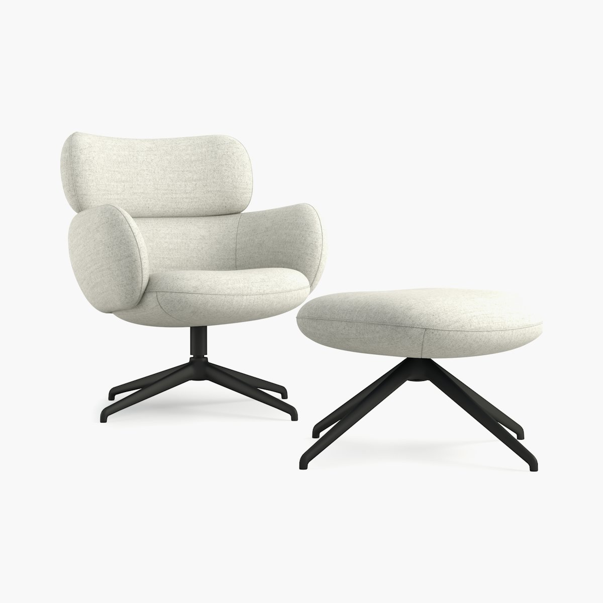 Blis Swivel Chair and Ottoman Blis Swivel Chair and Ottoman