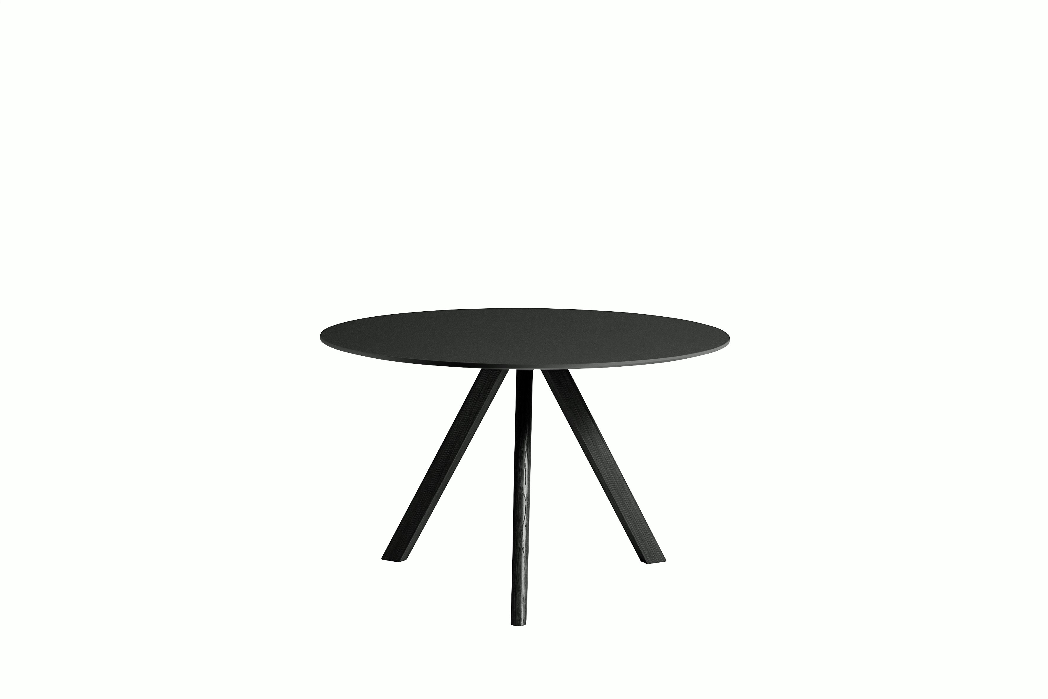 Copenhague 20 Dining Table 2.0 - Black / Black, 47.25 inch