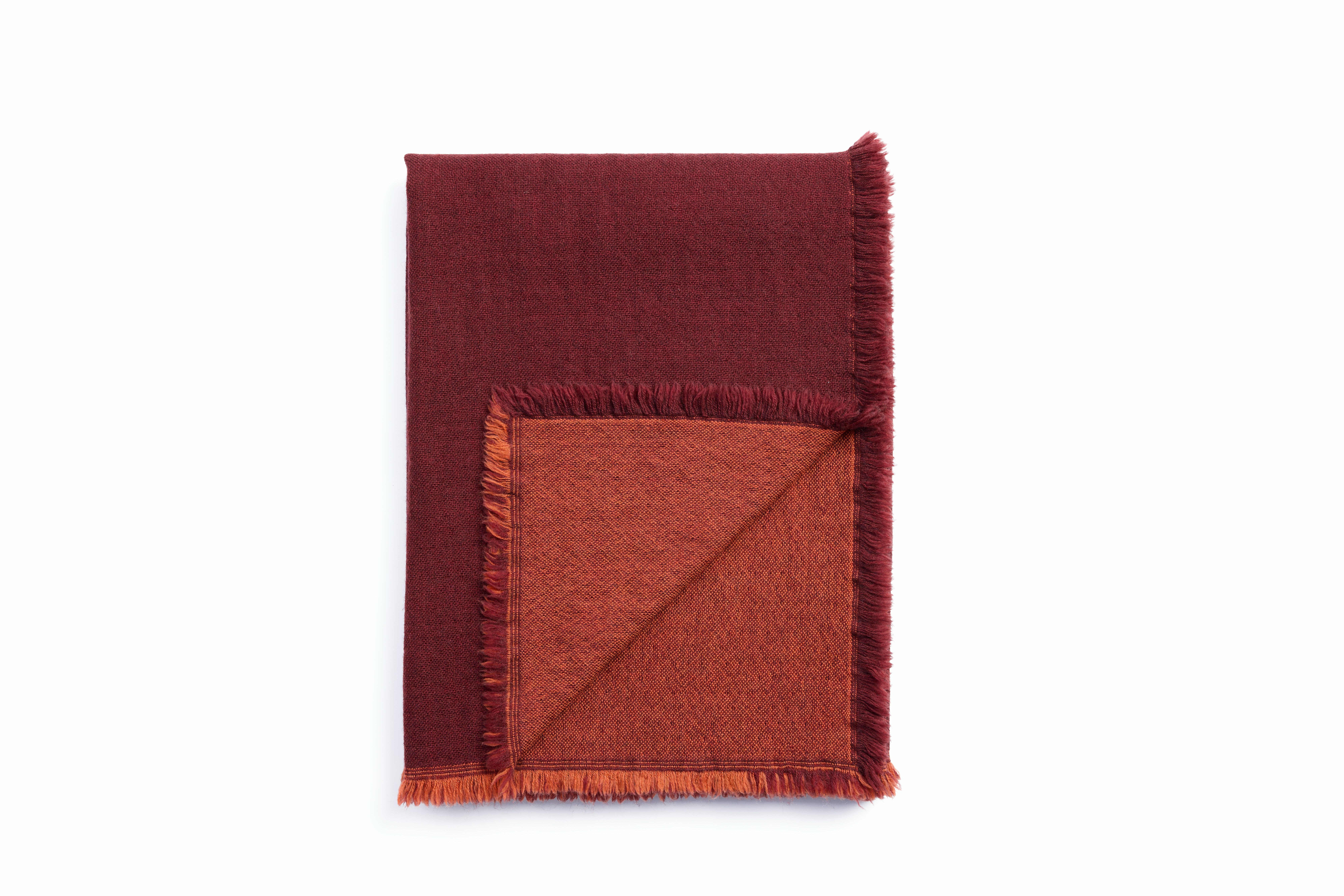 Gabriel Throw - Bordeaux, 6' x 9'