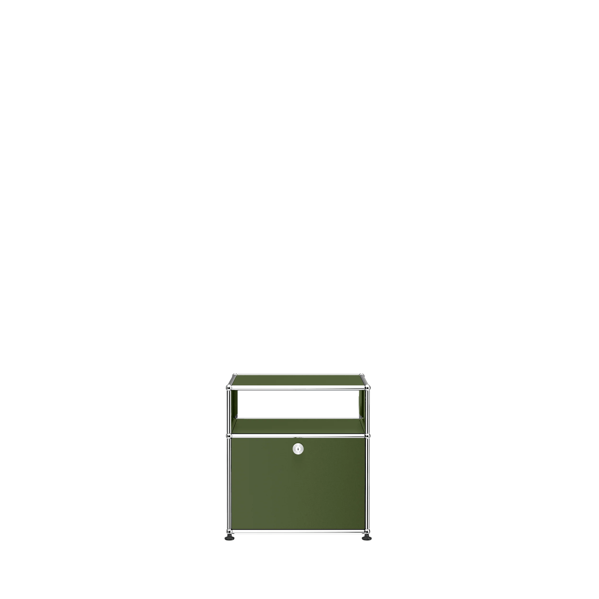 USM Haller P Bedside Table - Olive Green