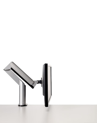 Knoll Silver Sapper XYZ Monitor Arm