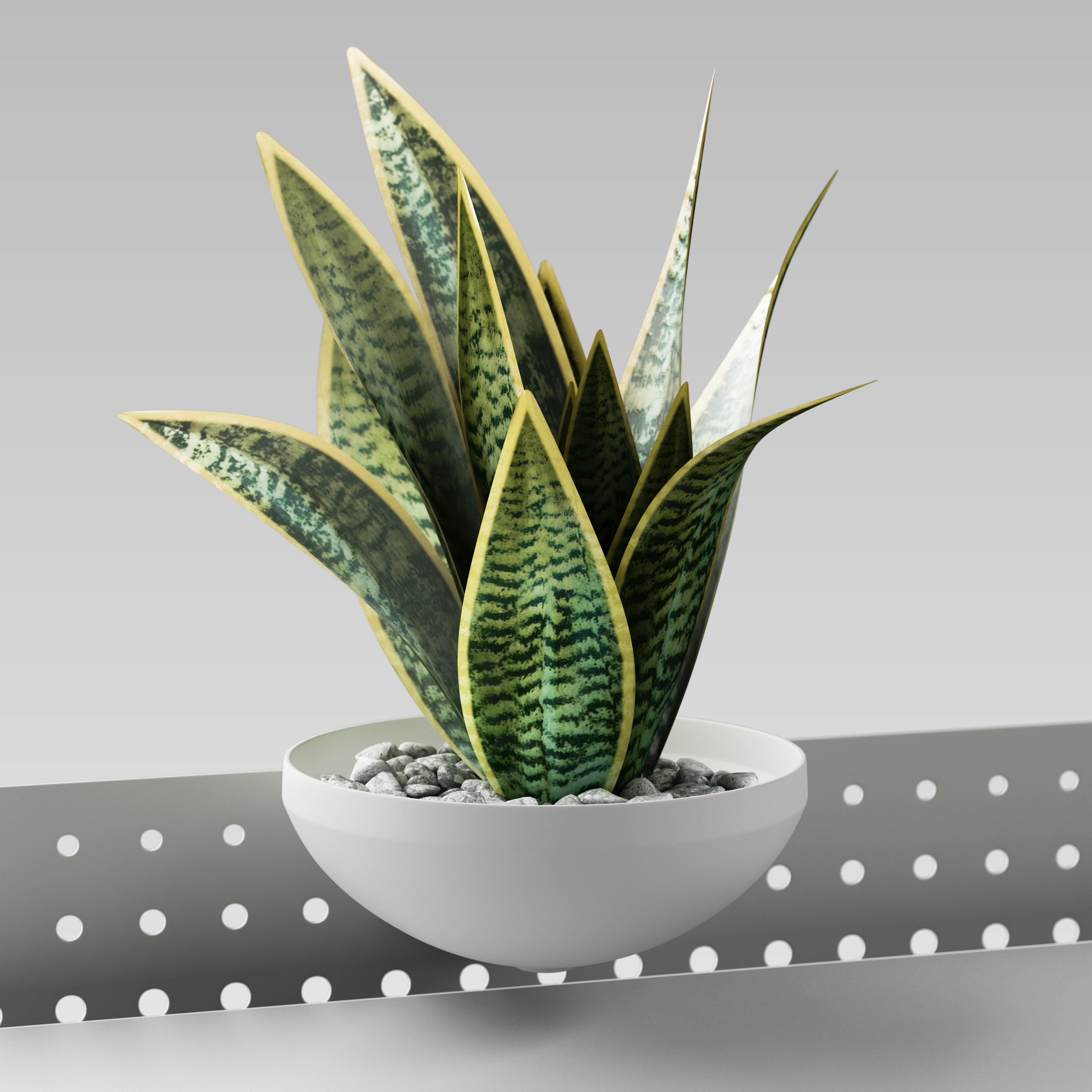 Coyl Gaming Desk Planter Detail
