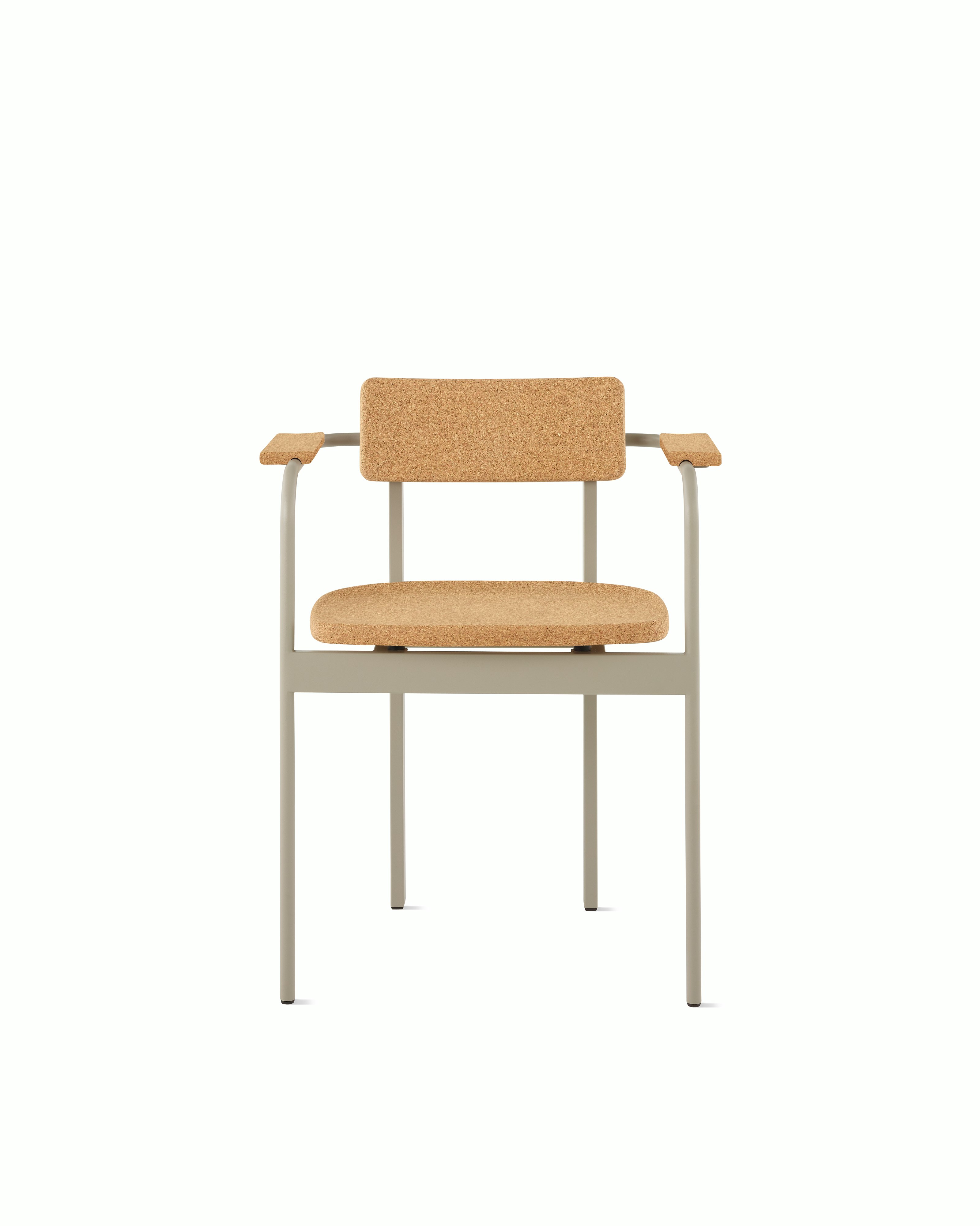 Betwixt Chair - armchair,  warm grey,  cork