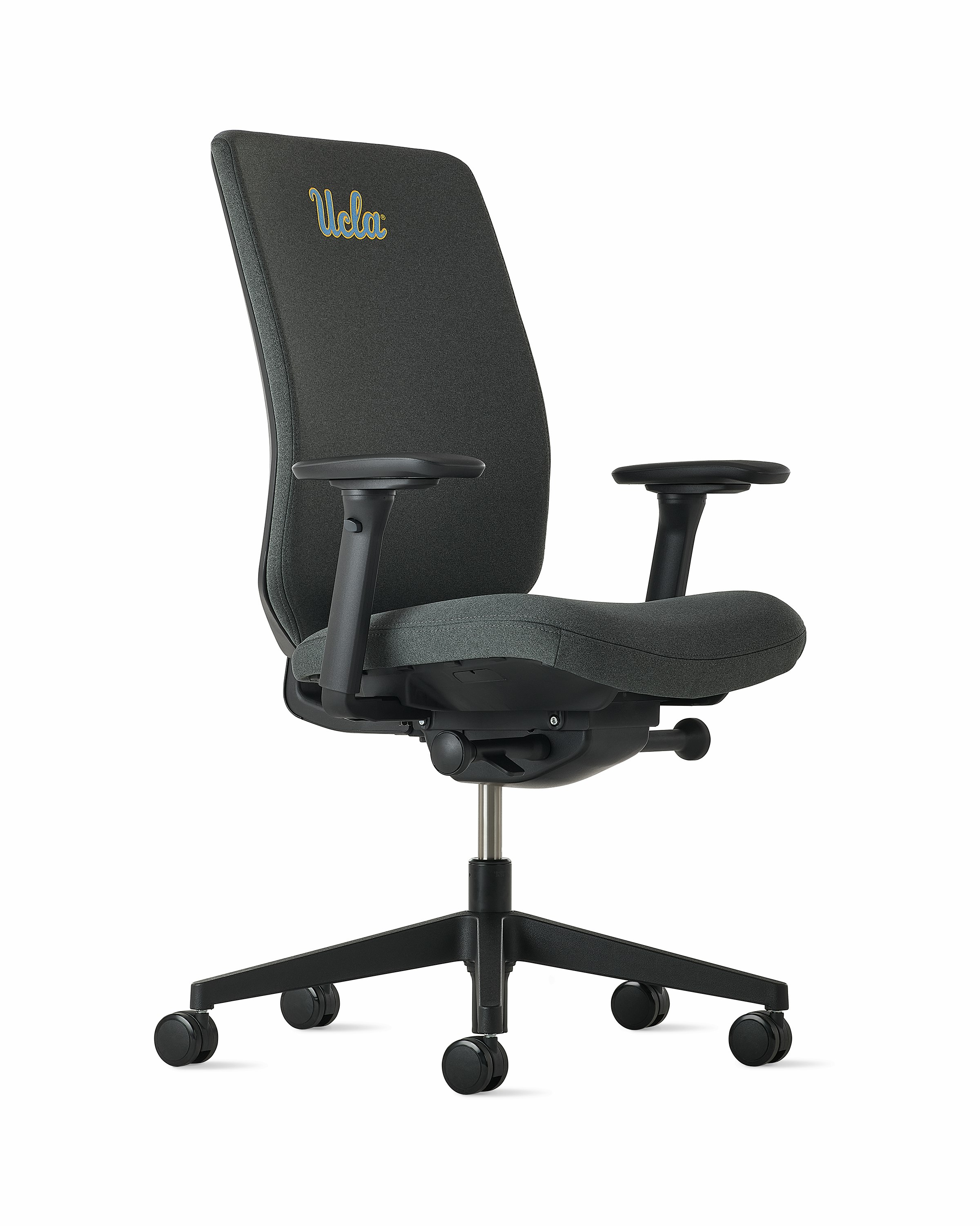 Verus Collegiate Task Chair - UCLA, Back Embroidery