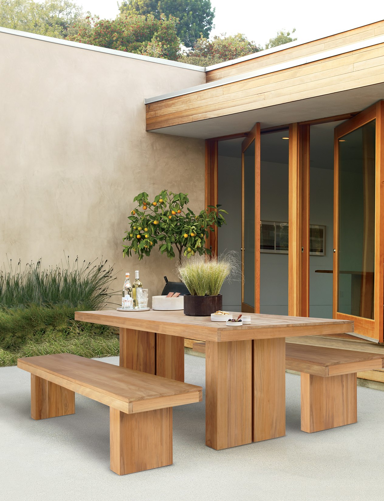 Kayu Teak Dining Bench.