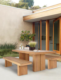 Kayu Teak Dining Bench.