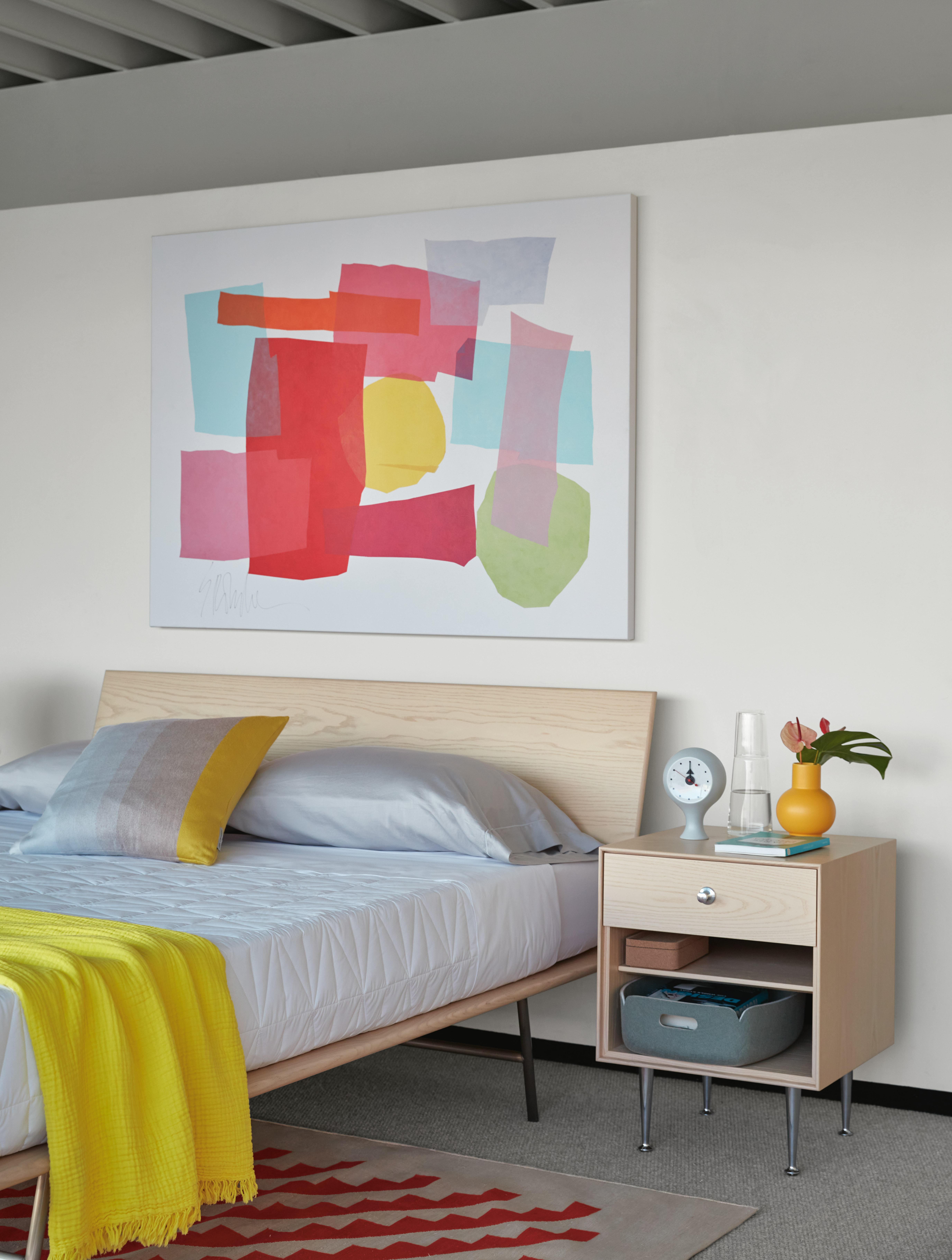 Nelson Thin Edge Bedside Table