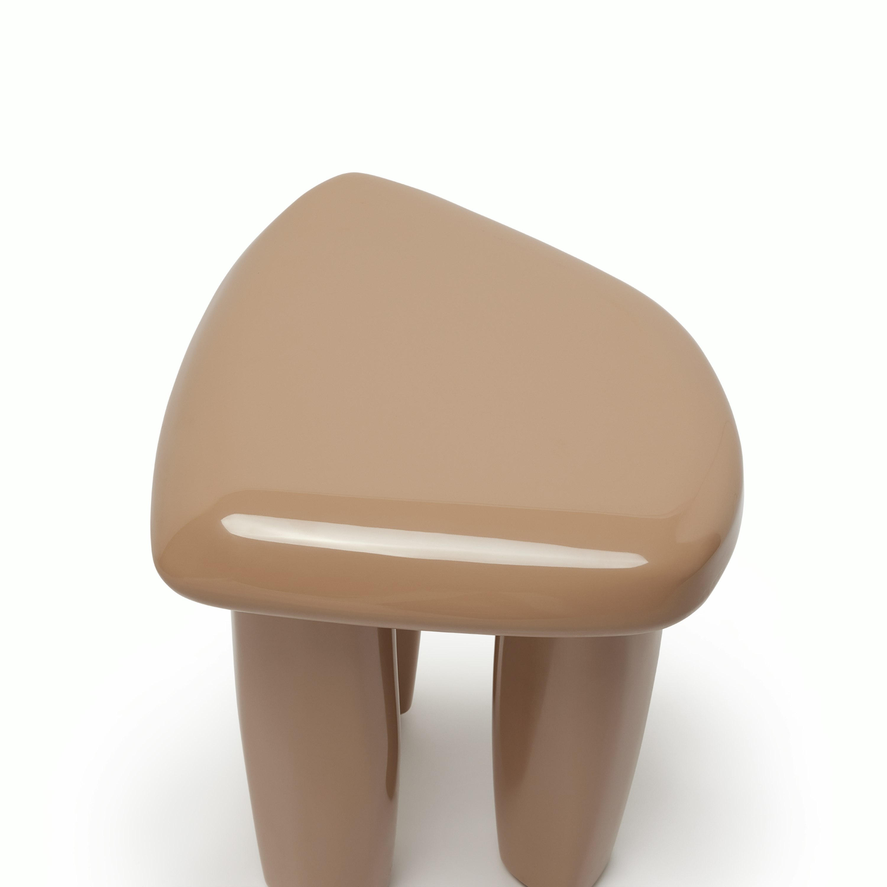 Isola Side Table - High Gloss Frappe