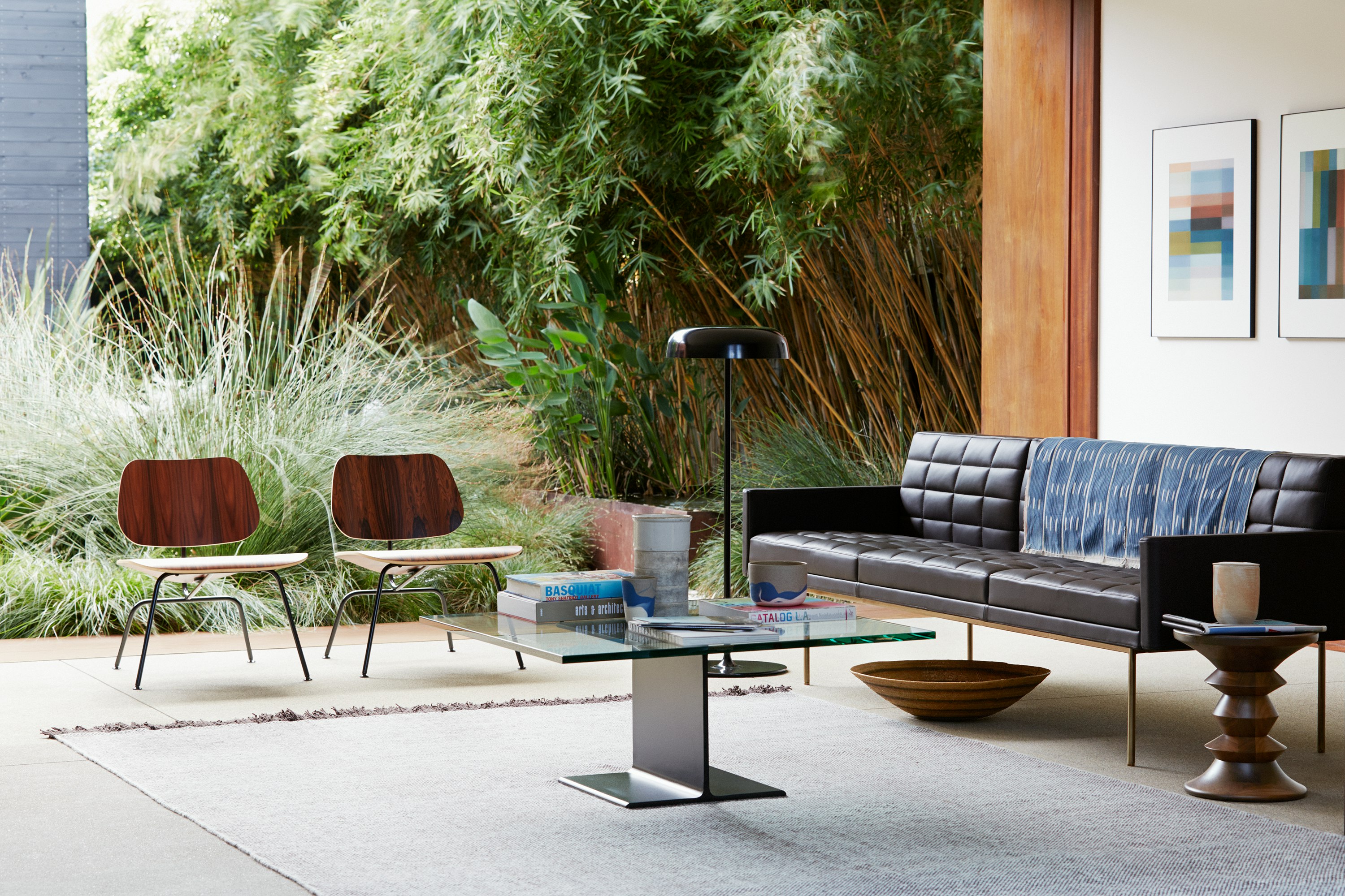 Eames Molded Plywood Lounge Chair Metal Base (LCM)