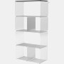 Panton Wire Shelving - High, Black Marble, Chrome