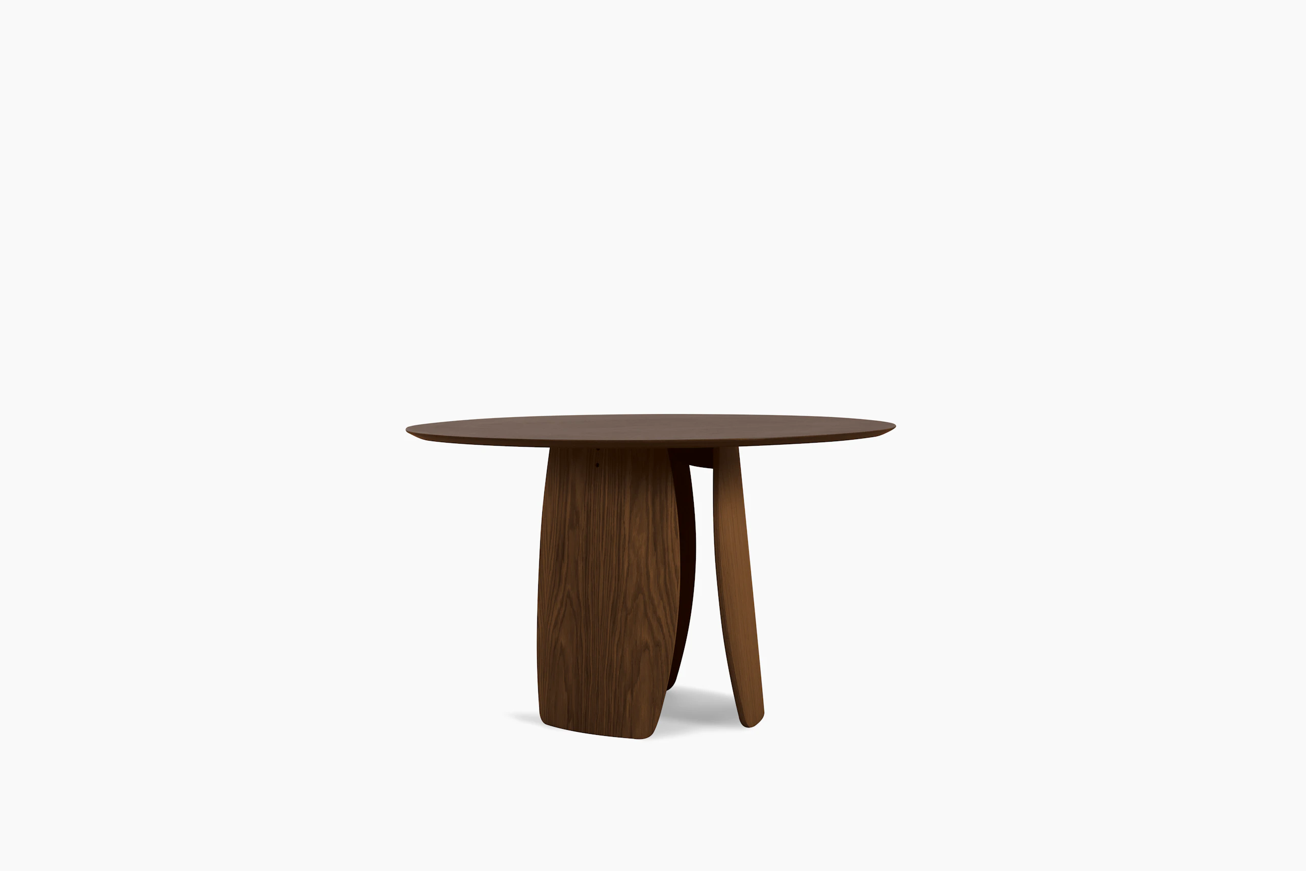 Lorea Dining Table - Round, Walnut