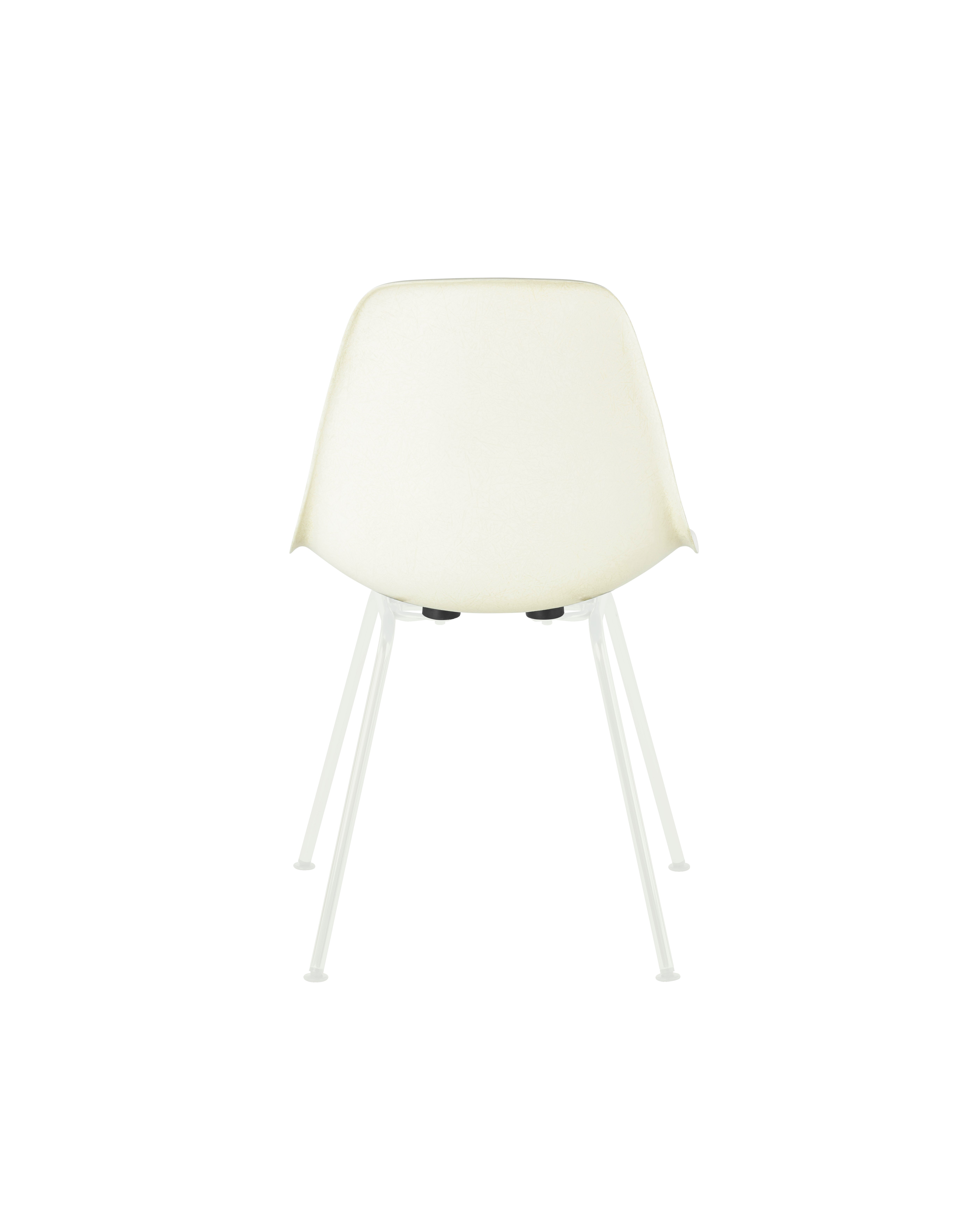 Eames Upholstered Molded Fiberglass Side Chair