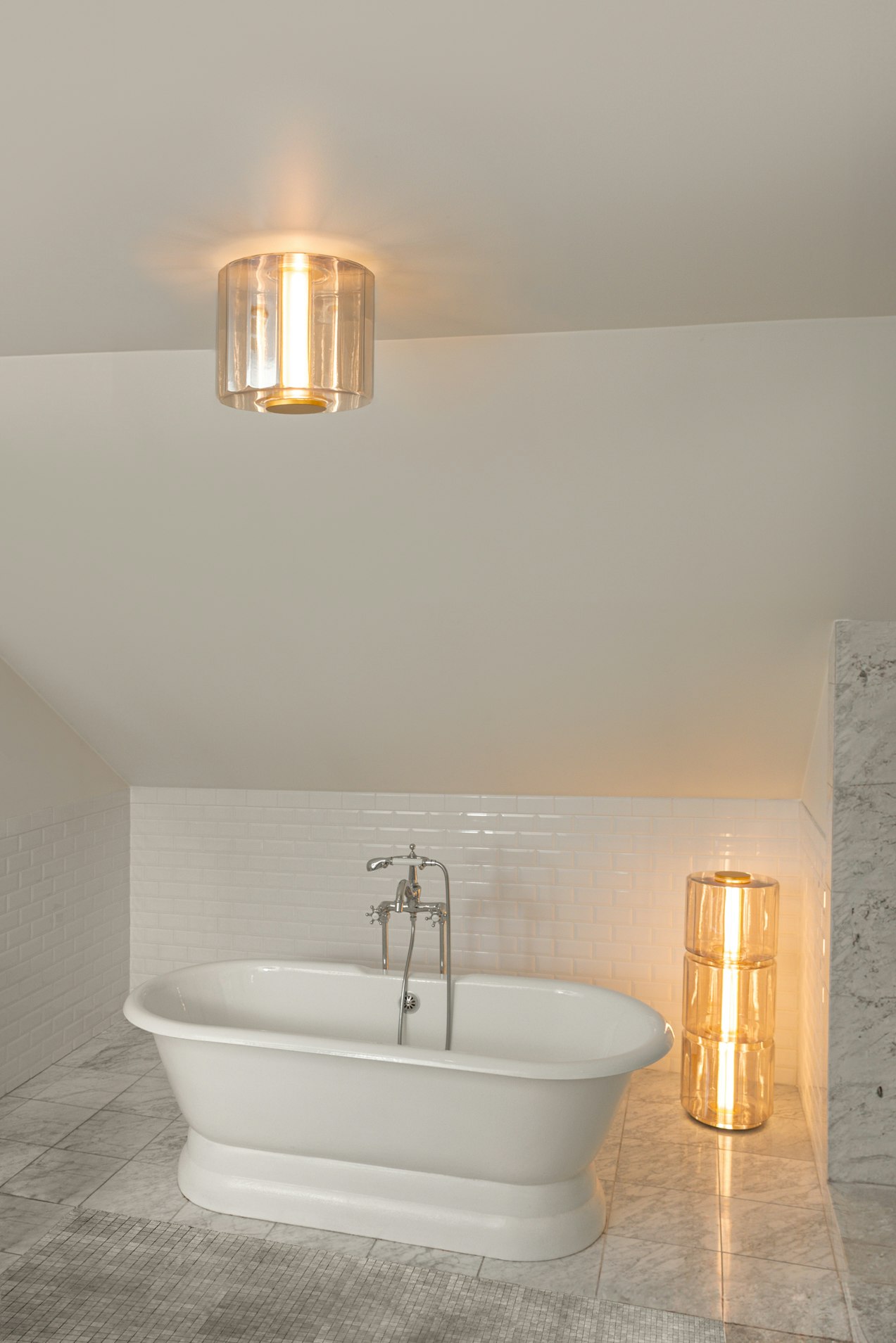 Column 300-01 Flush Mount Light