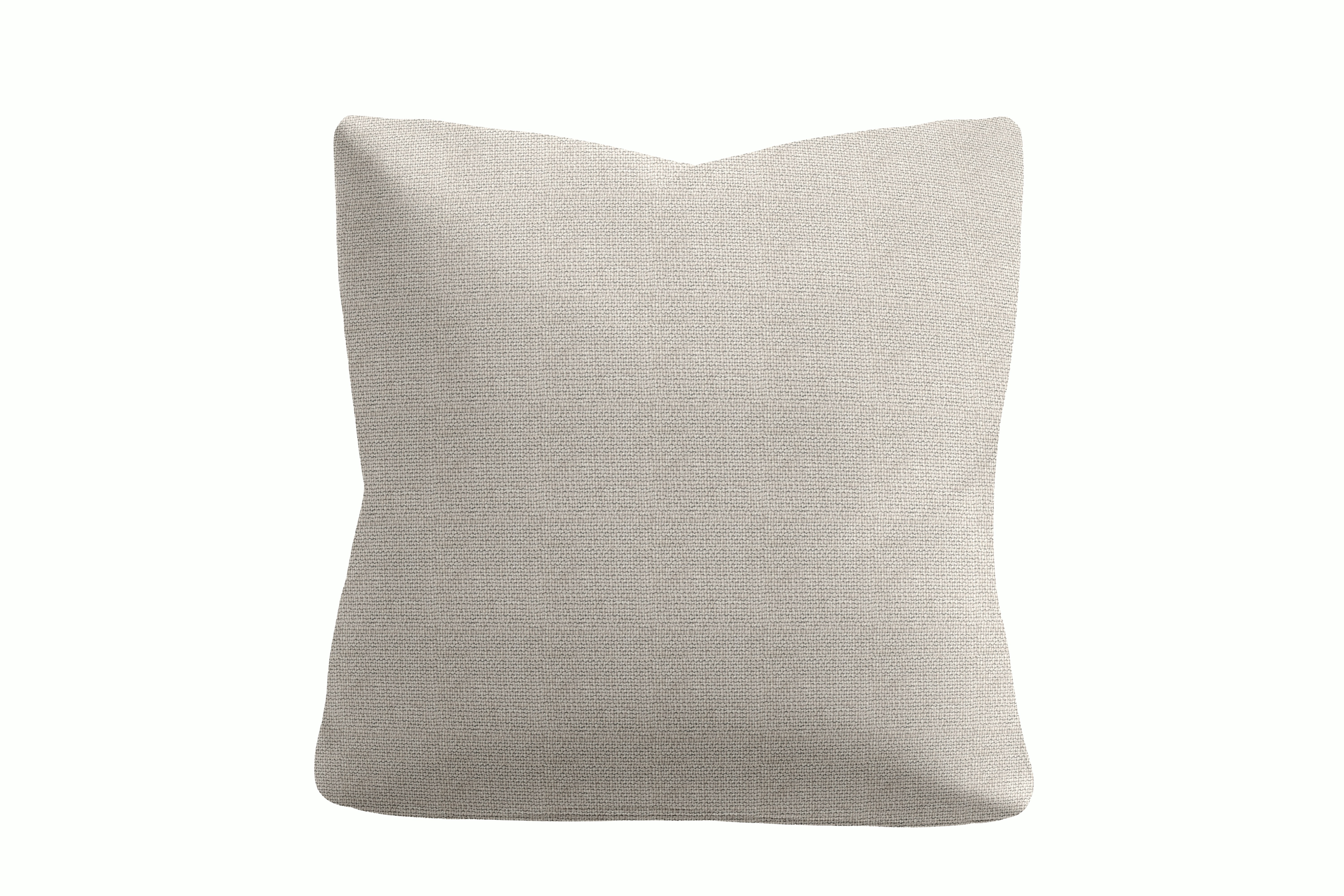 Irvin Throw Pillow - Standard,  Pebble Weave,  Buff