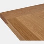 Land Table, Oak, Detail of top