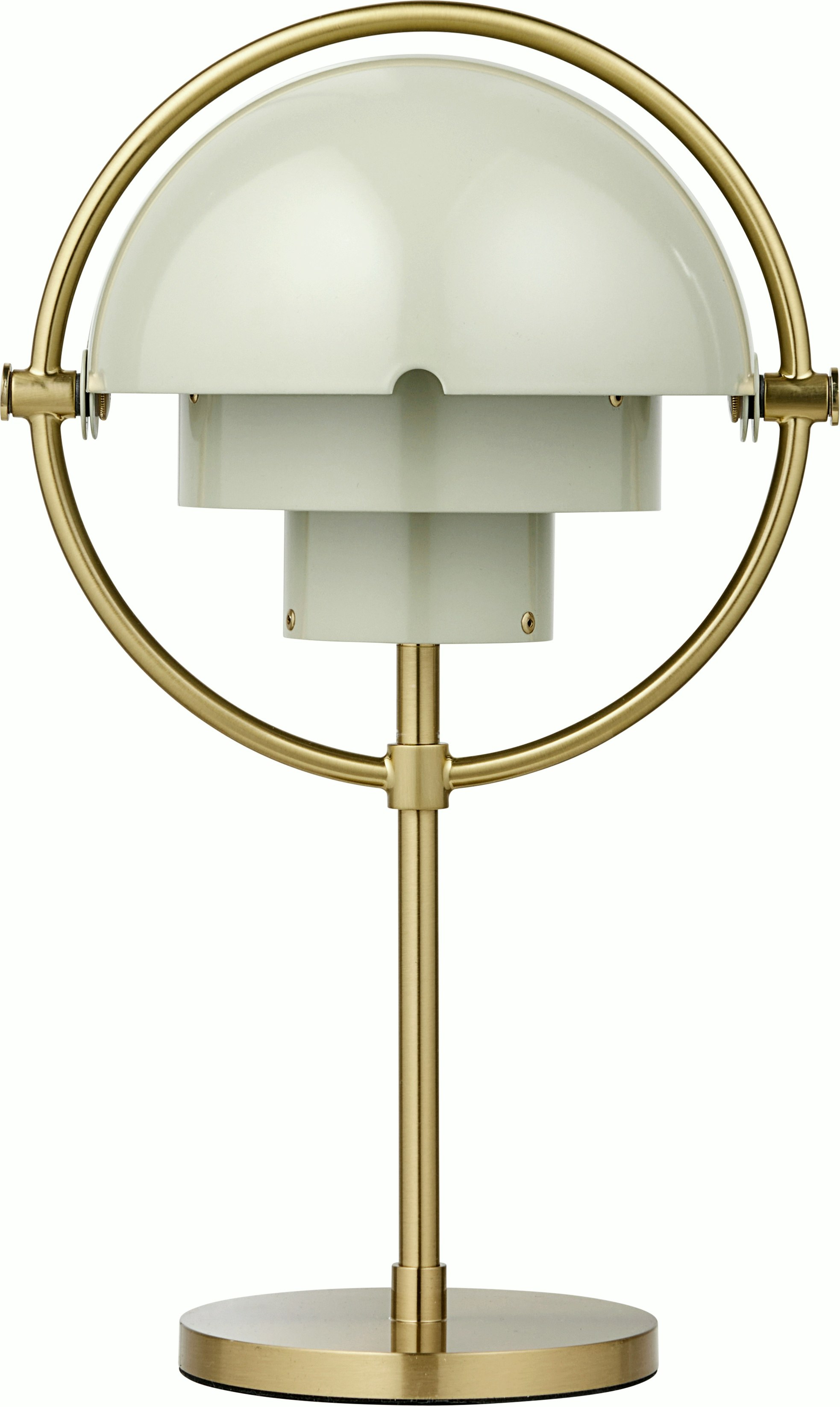 Multi Lite Portable Lamp - Pastel Gray, Brass
