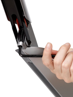 Knoll Silver Sapper XYZ Monitor Arm