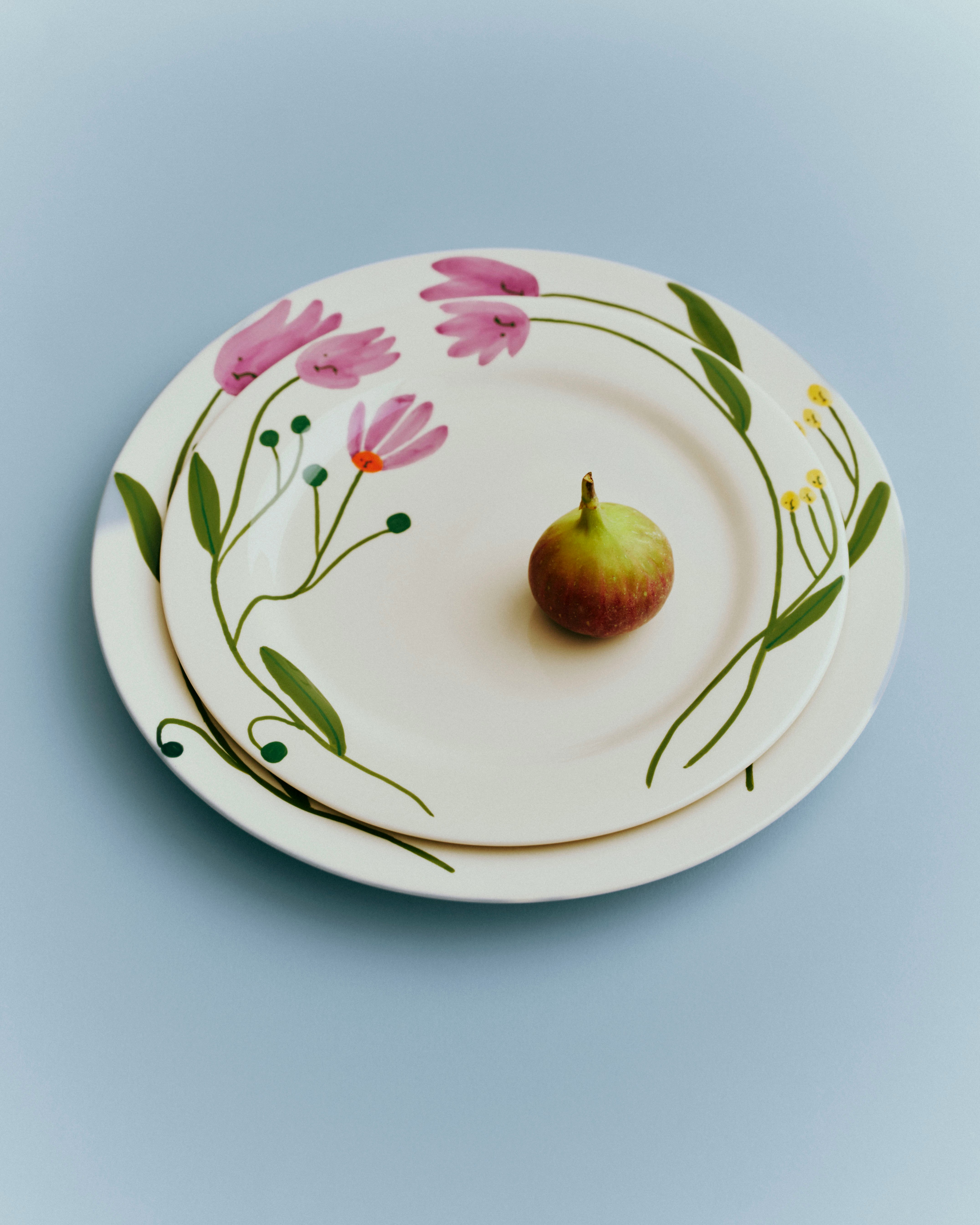 Wild Flower Salad Plate