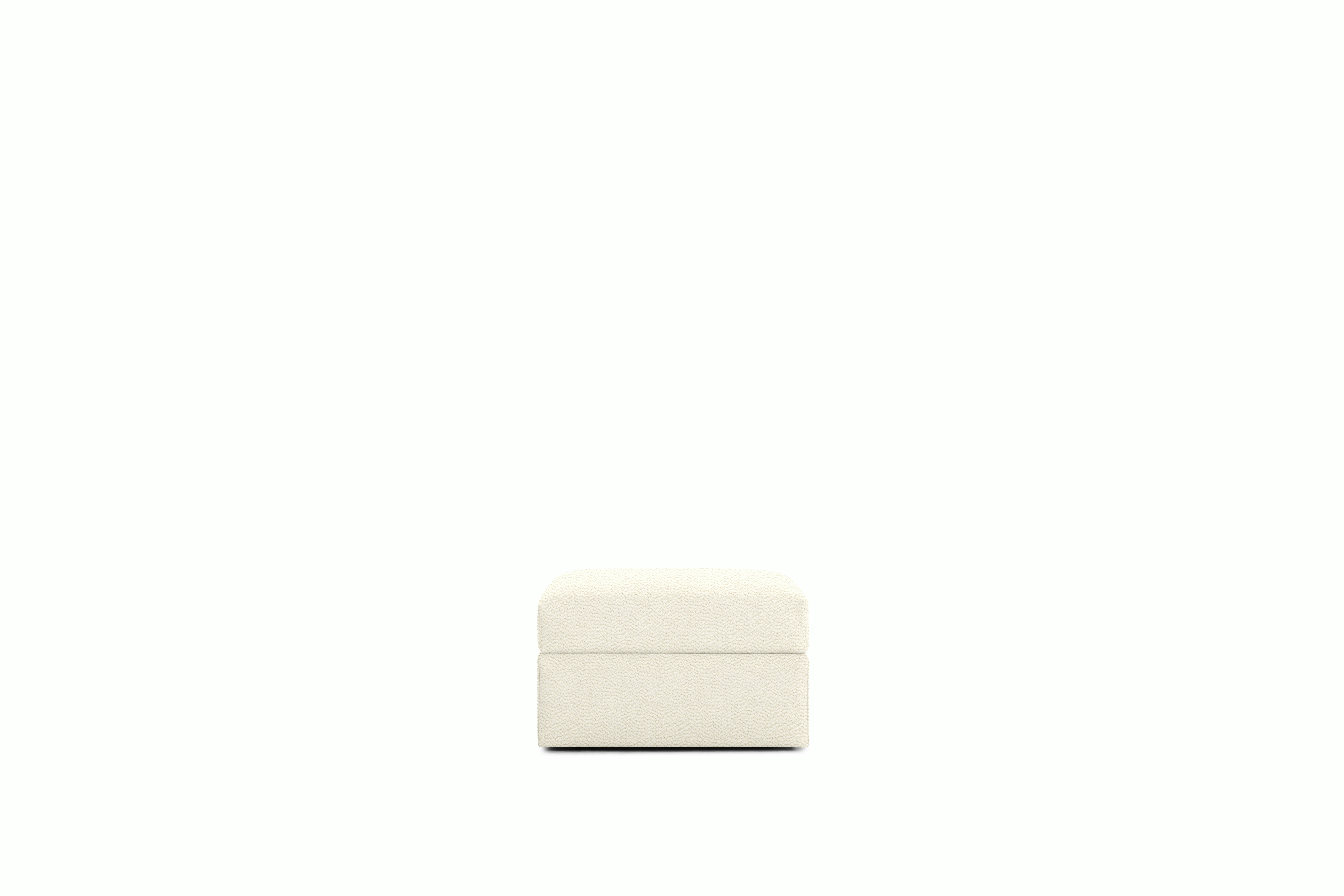 Irvin Ottoman - Flamiber,  Cream