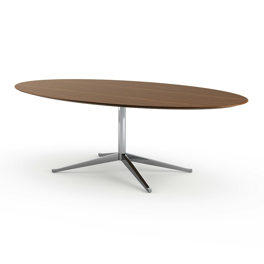 Florence Knoll™ Oval Table Desk | Knoll